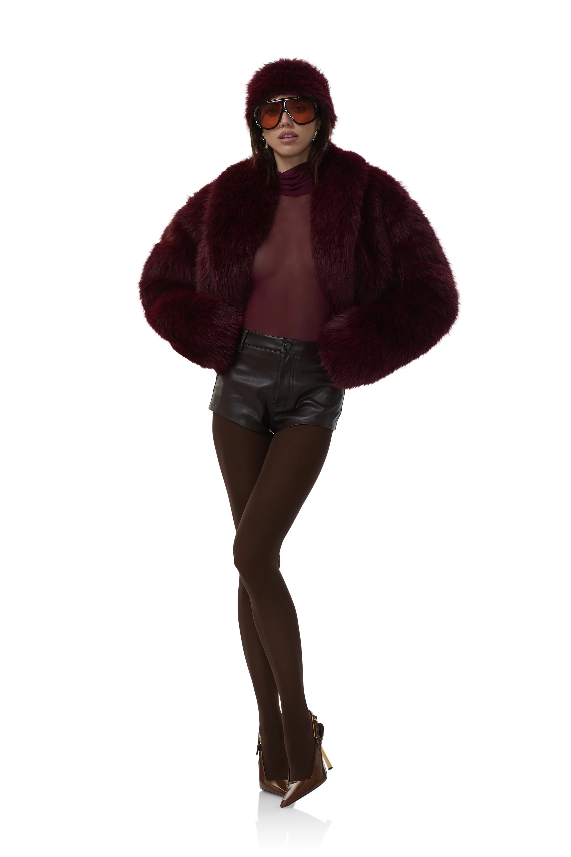 AFRM Fur Headband - Port Royal - Image 2