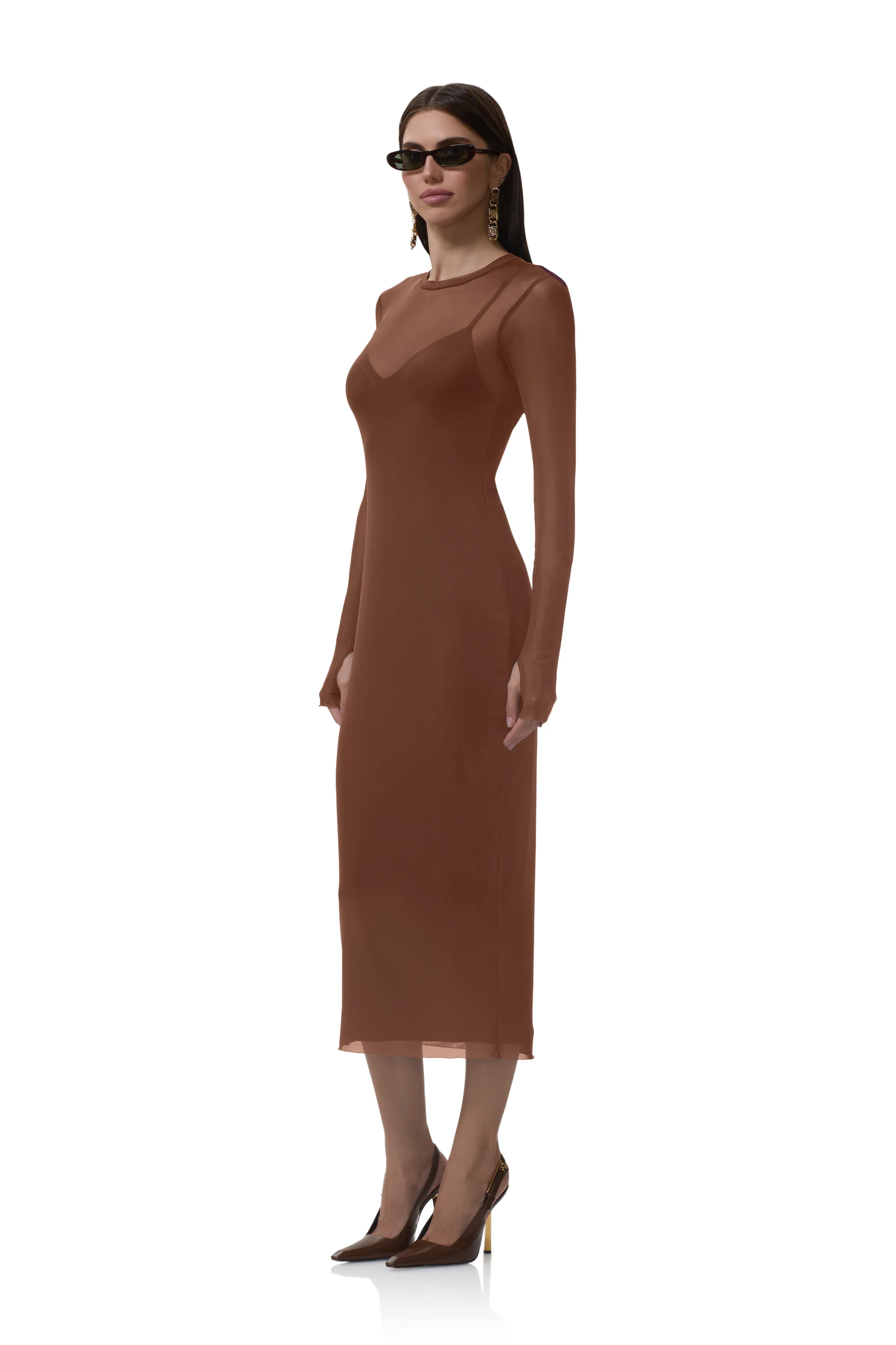 Ashland Dress - Cappuccino - Image 3