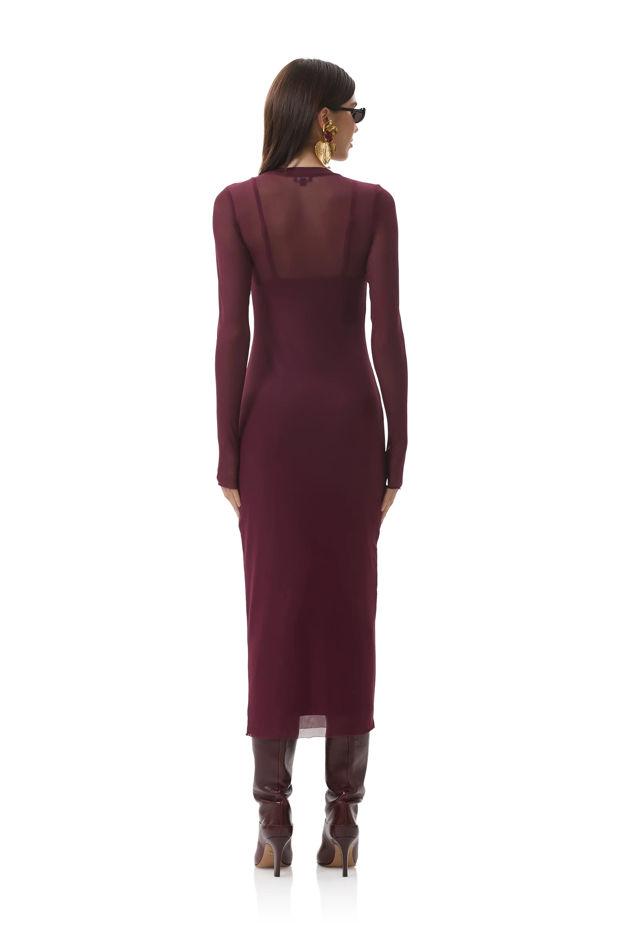 Ashland Dress - Fig - Image 7