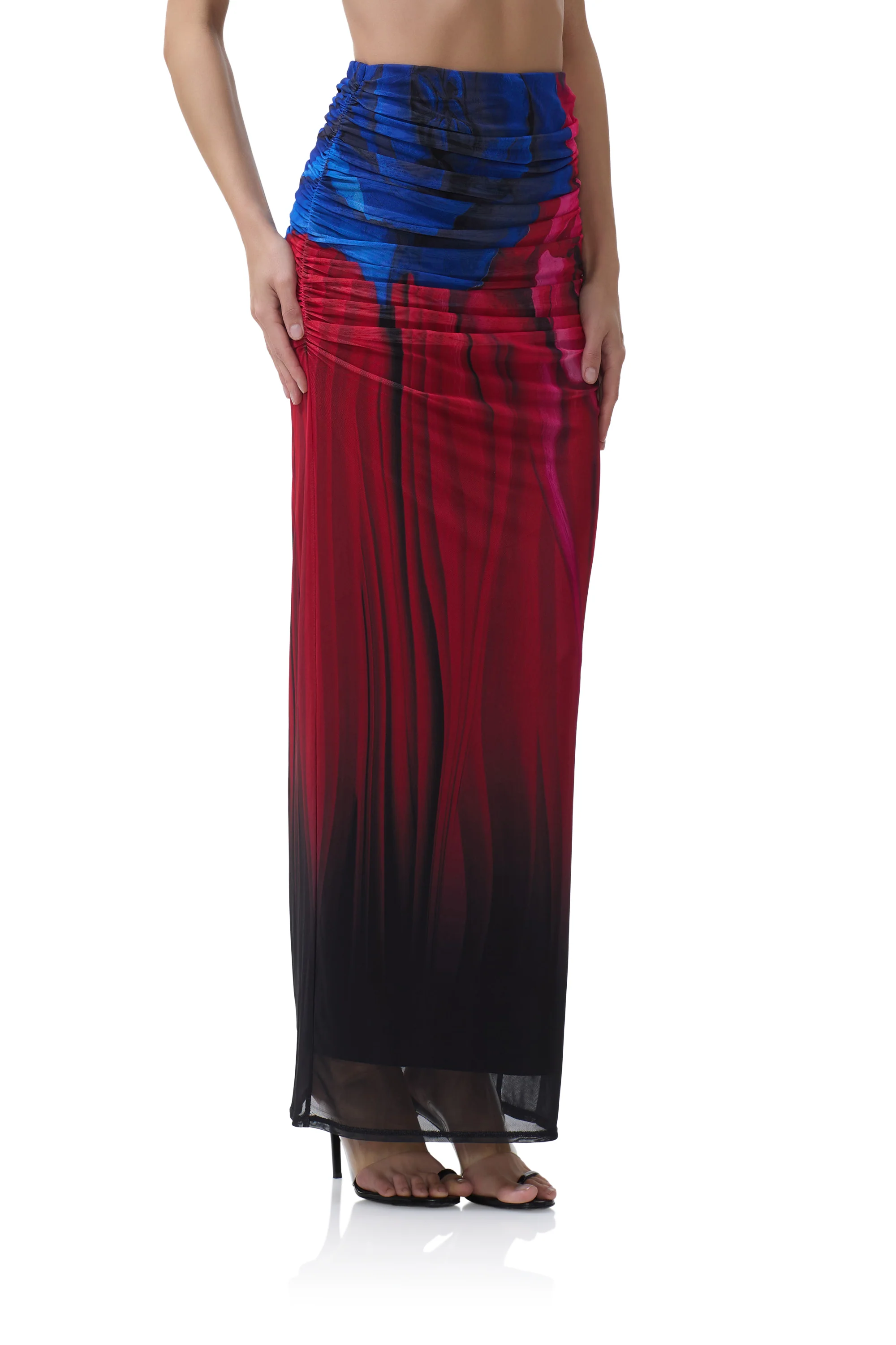 Bevin Skirt - Multi Blur Rose - Image 5