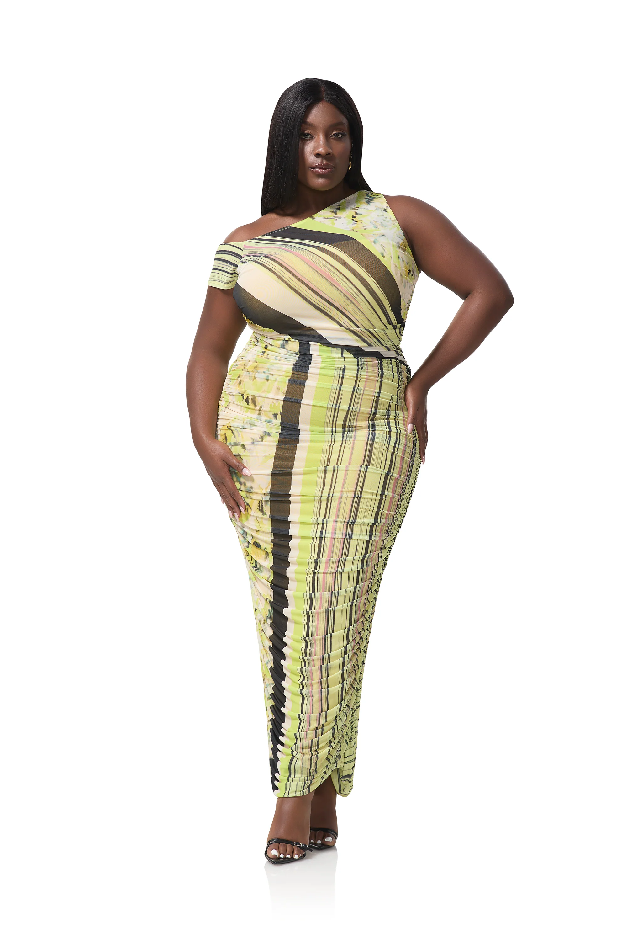 Biona Dress - Wing Stripe - Image 2