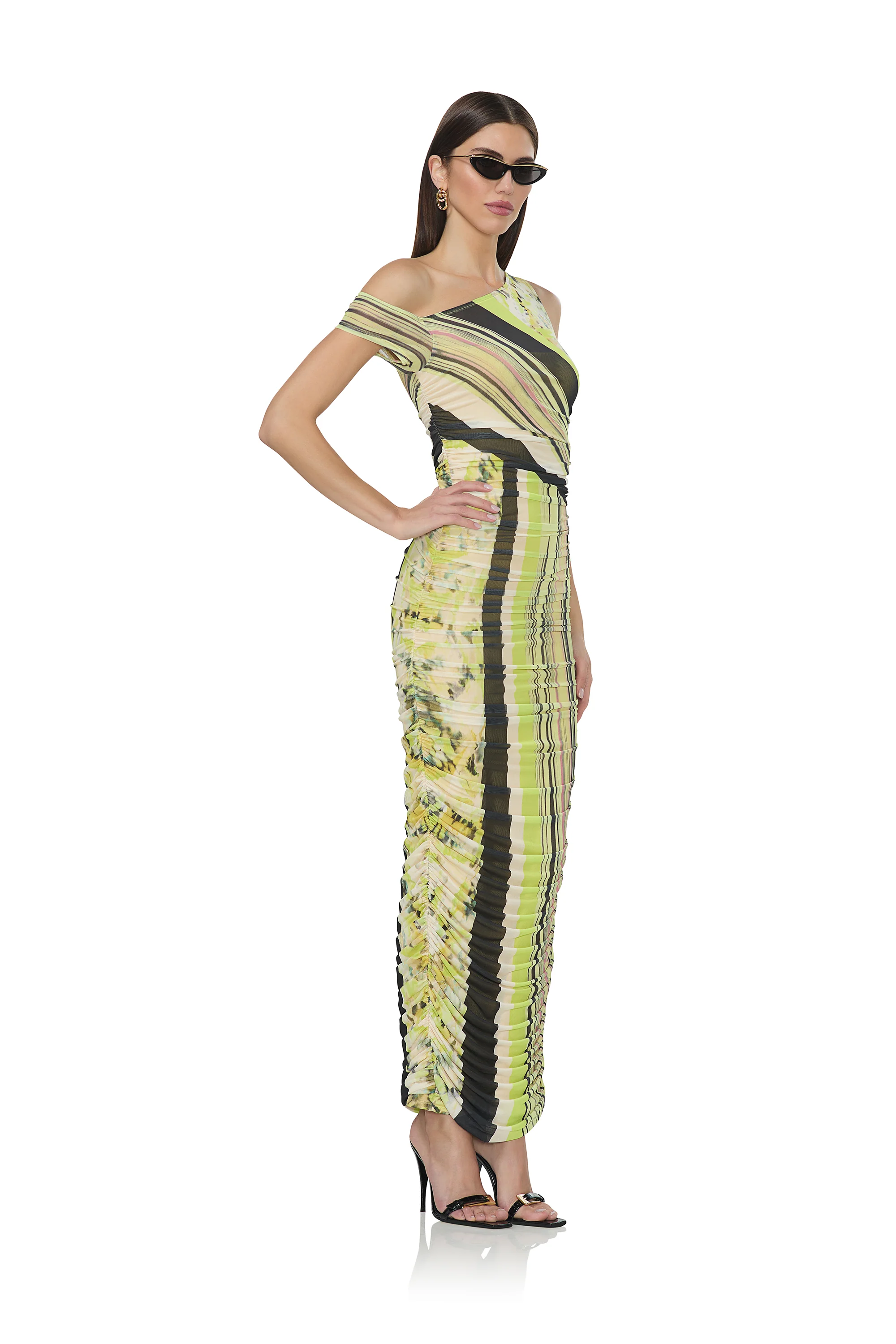 Biona Dress - Wing Stripe - Image 3