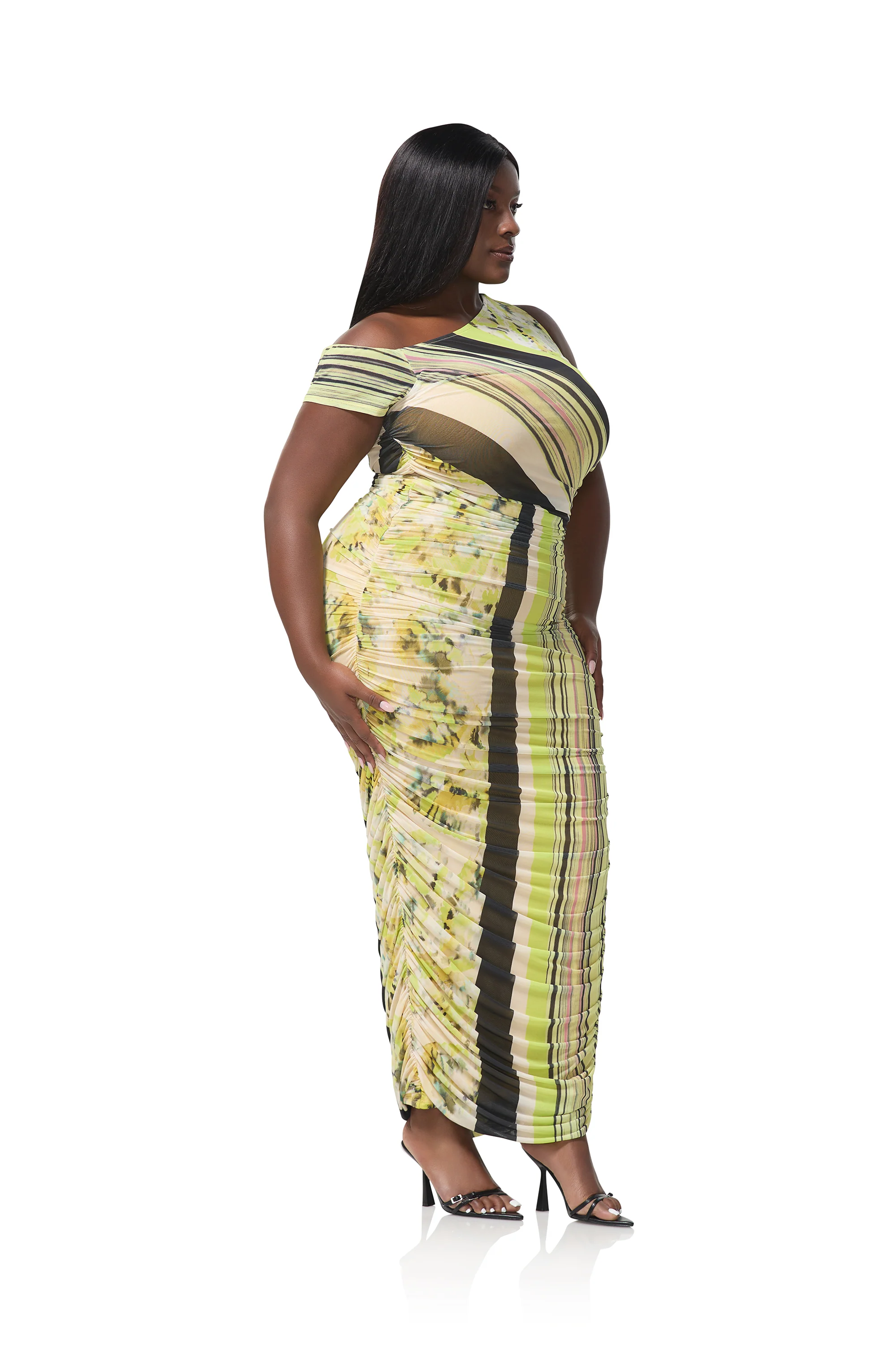 Biona Dress - Wing Stripe - Image 4
