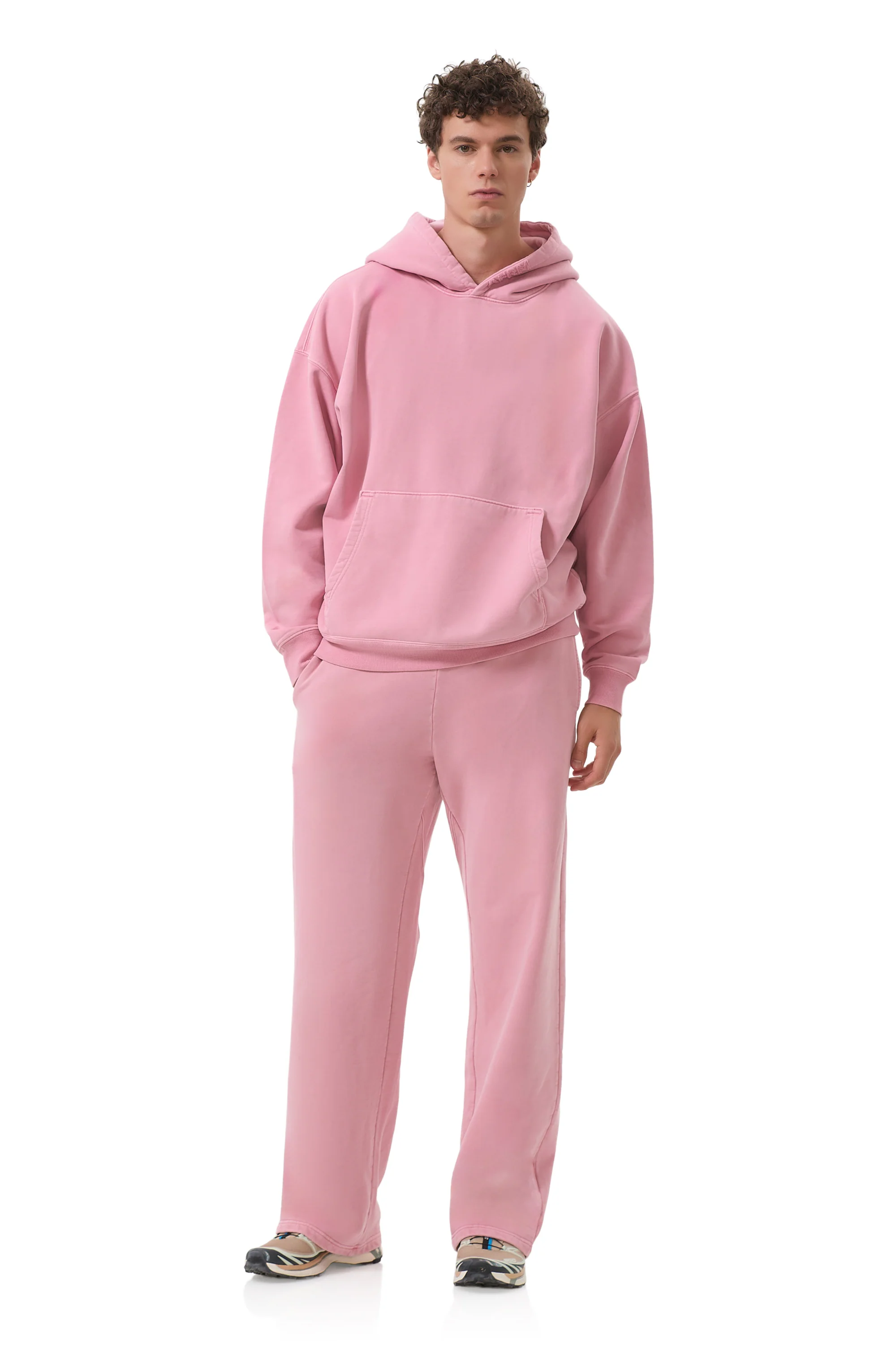 Blake Pullover Hoodie - Clay Pink - Image 3