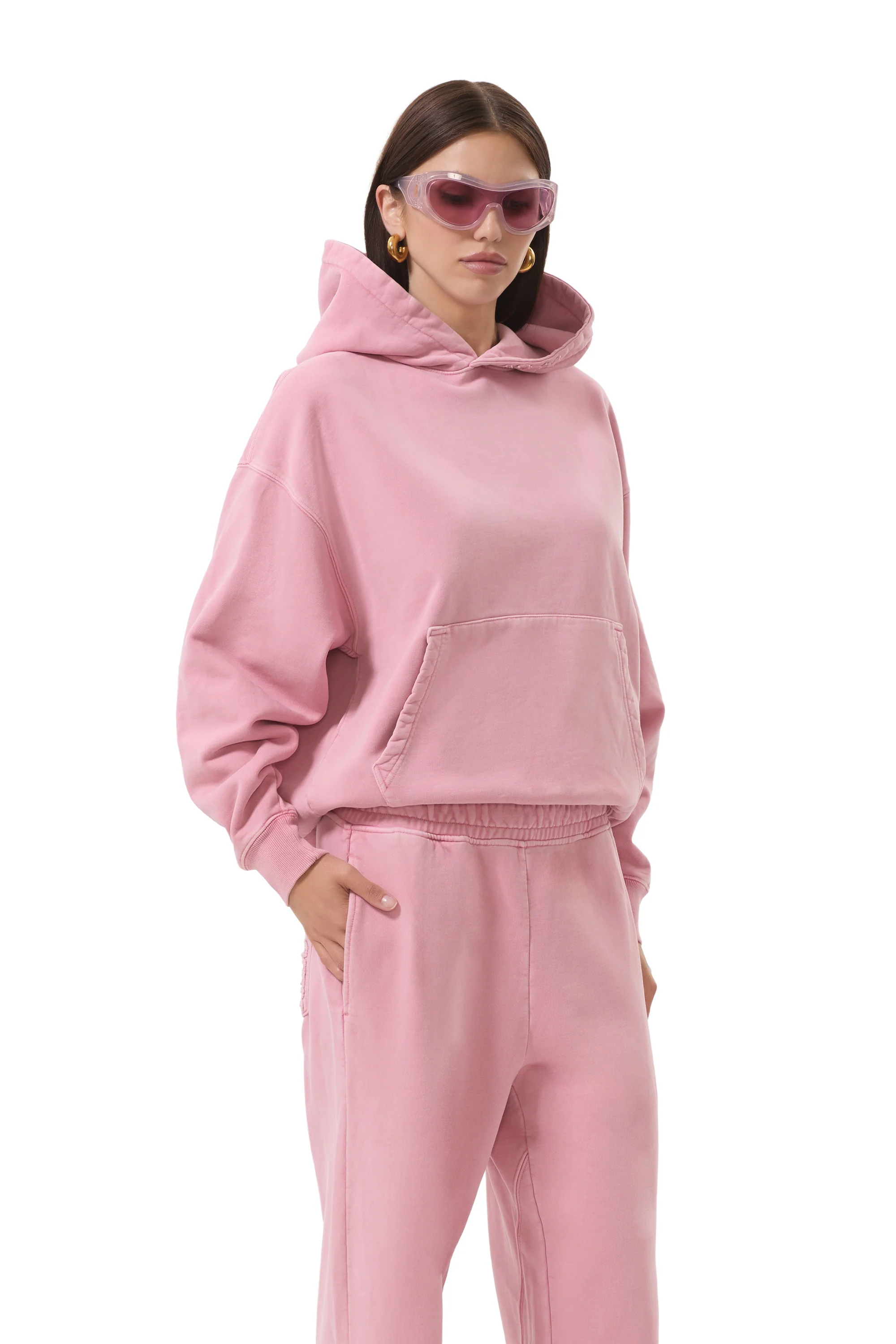 Blake Pullover Hoodie - Clay Pink - Image 4