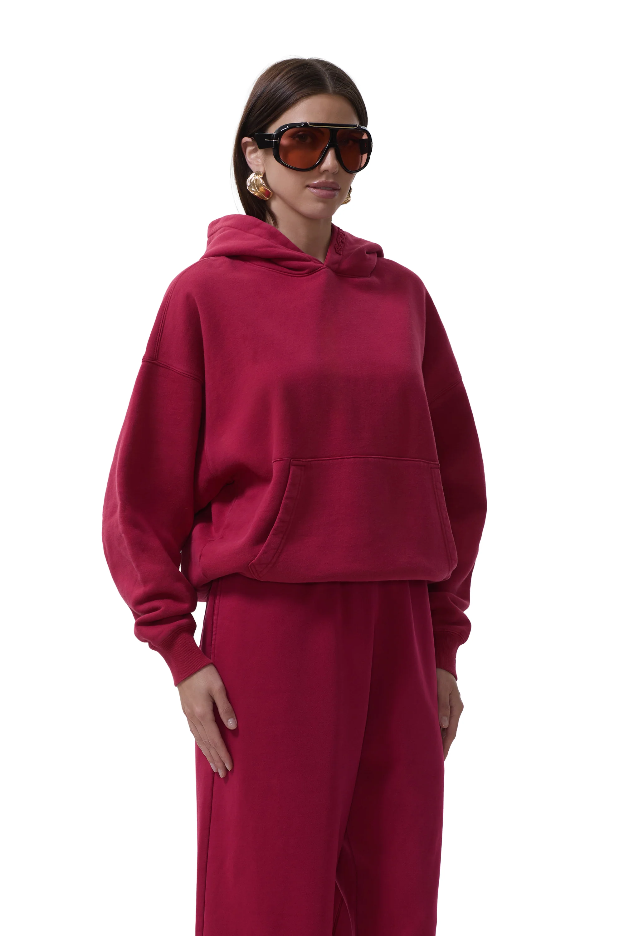 Blake Pullover Hoodie - Rio Red - Image 5