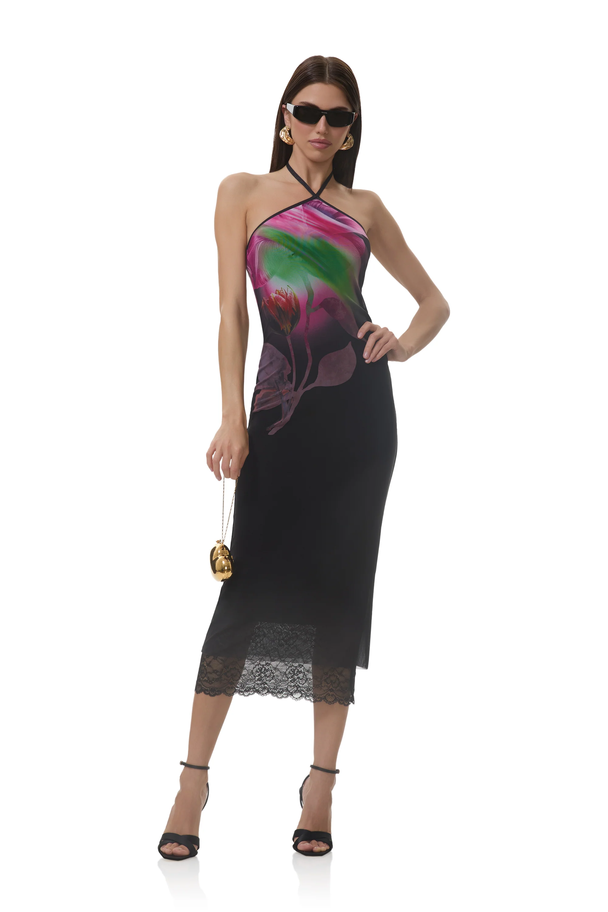 Brooklyn Dress - Pink Peony Blur