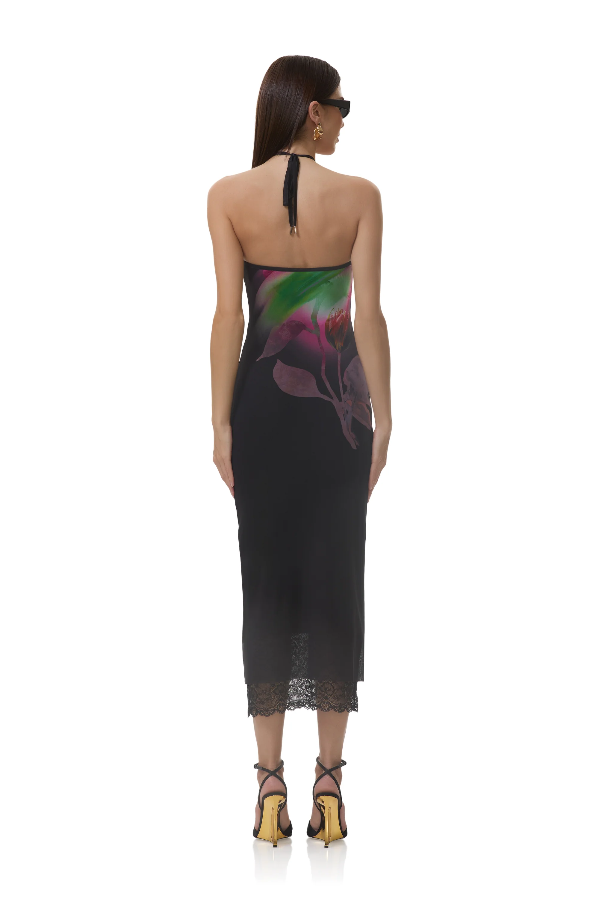 Brooklyn Dress - Pink Peony Blur - Image 4