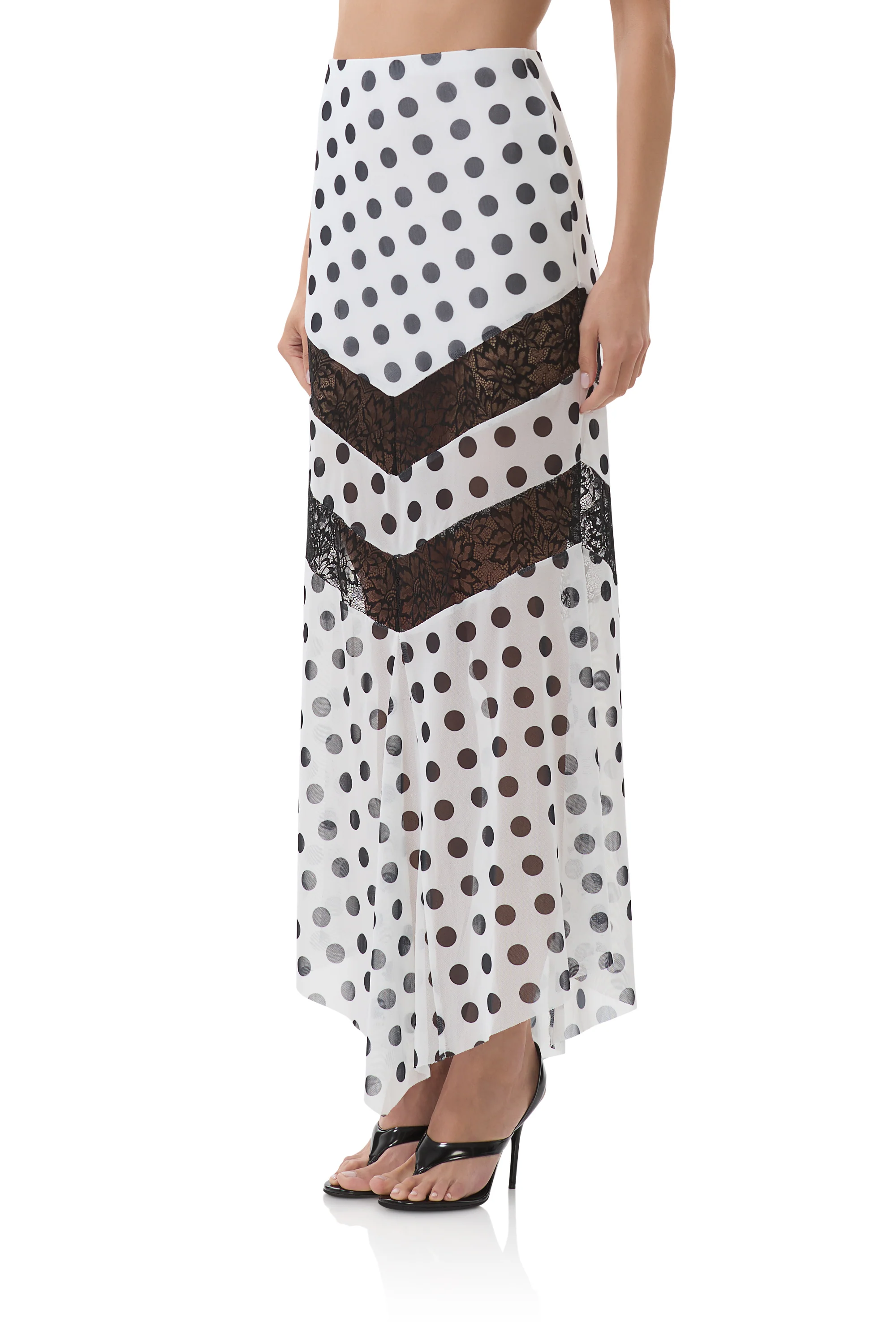 Chelsea Skirt - Blanc Dot - Image 4