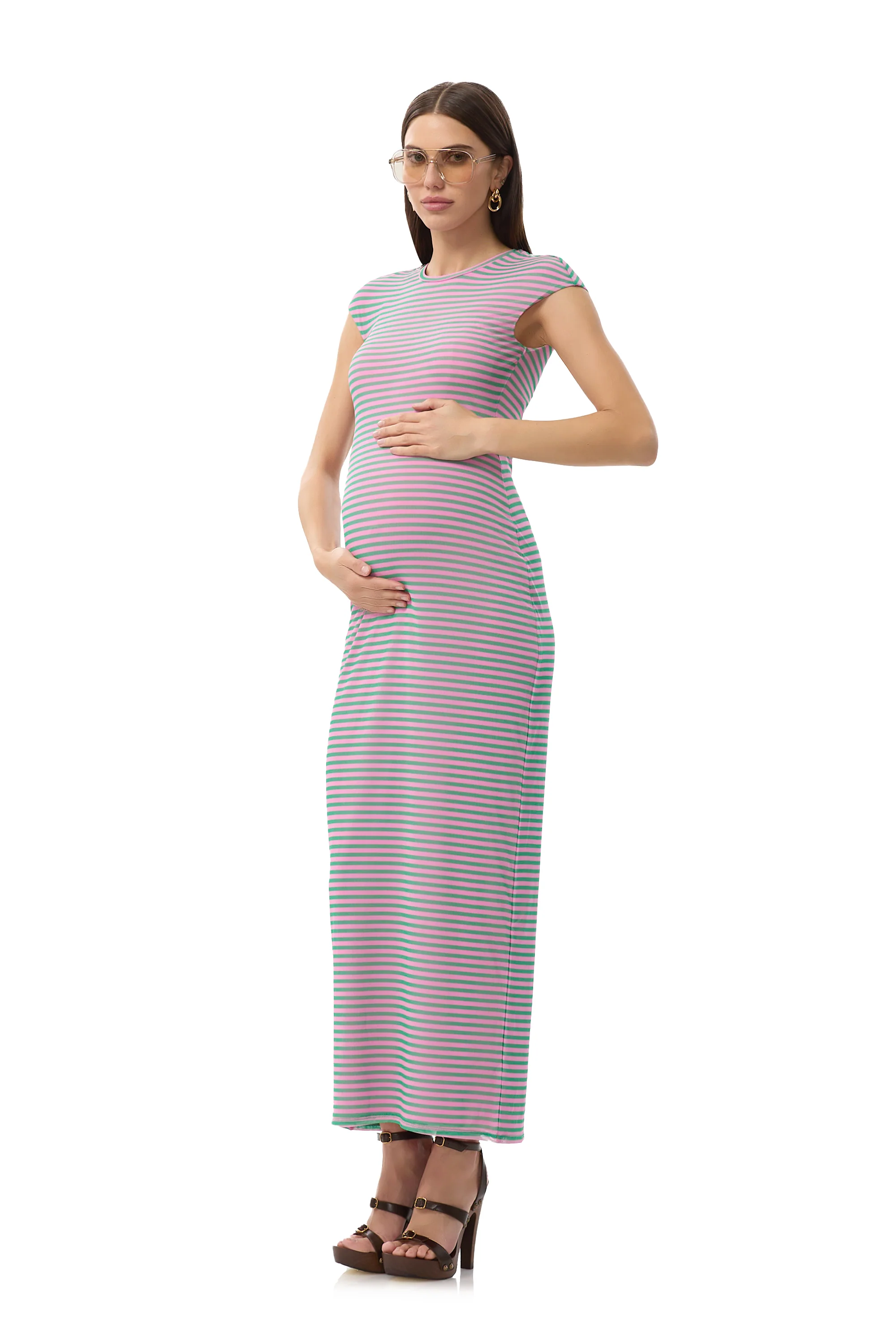 Cody Dress - Rose Stripe - Image 3
