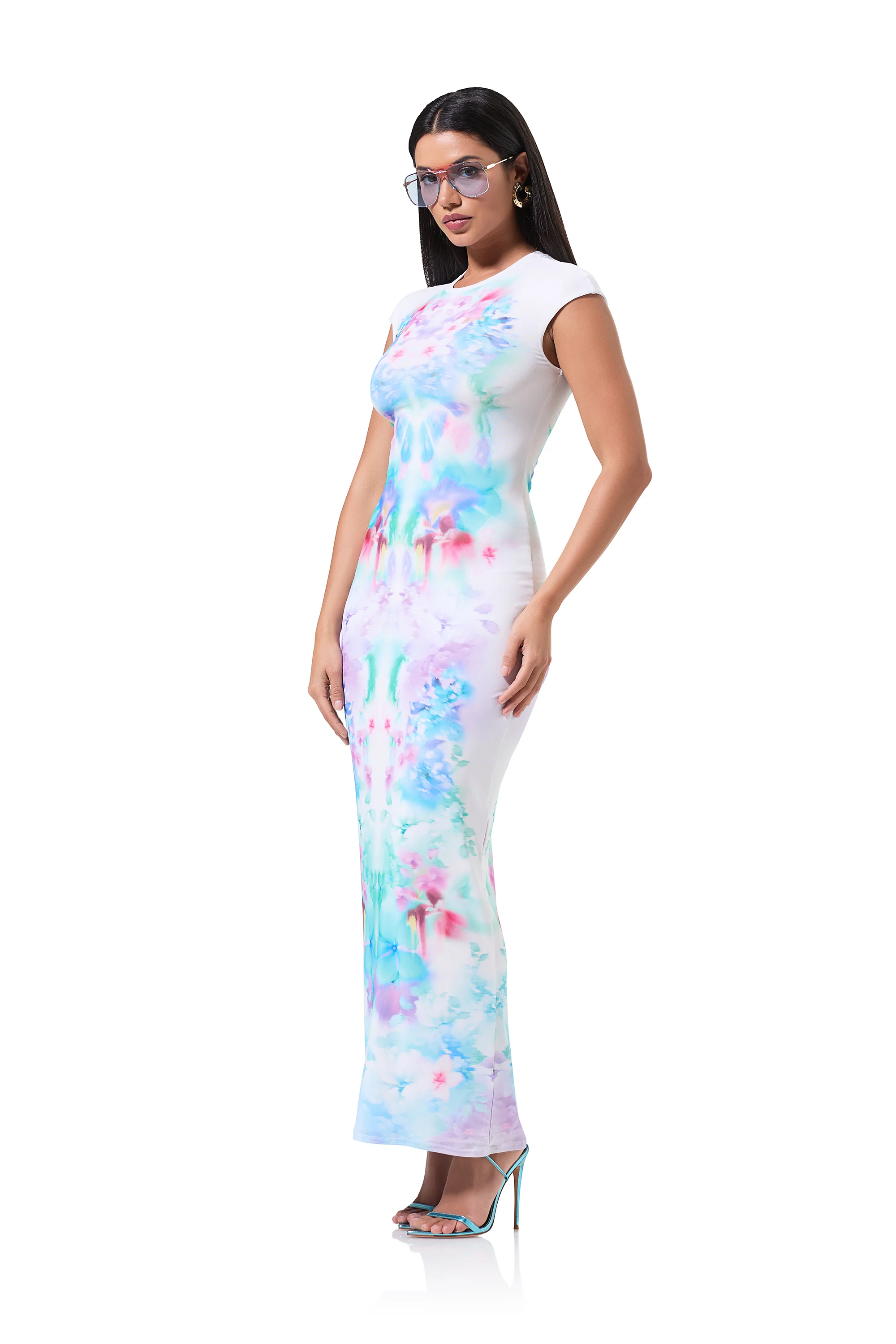 Cody Maxi Dresss - Blur Blossom - Image 3