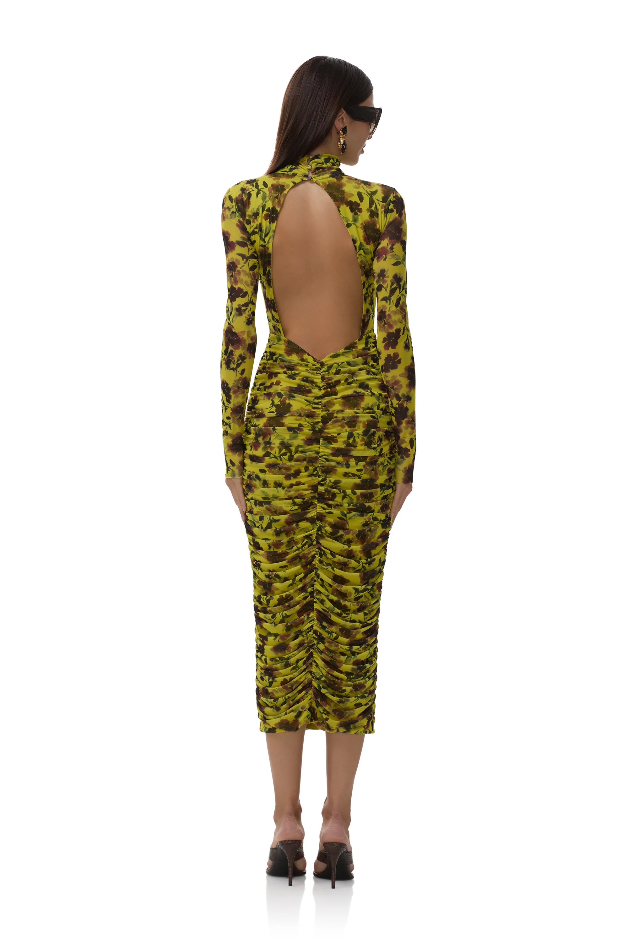 Cruz Dress - Citron Haze Floral - Image 4