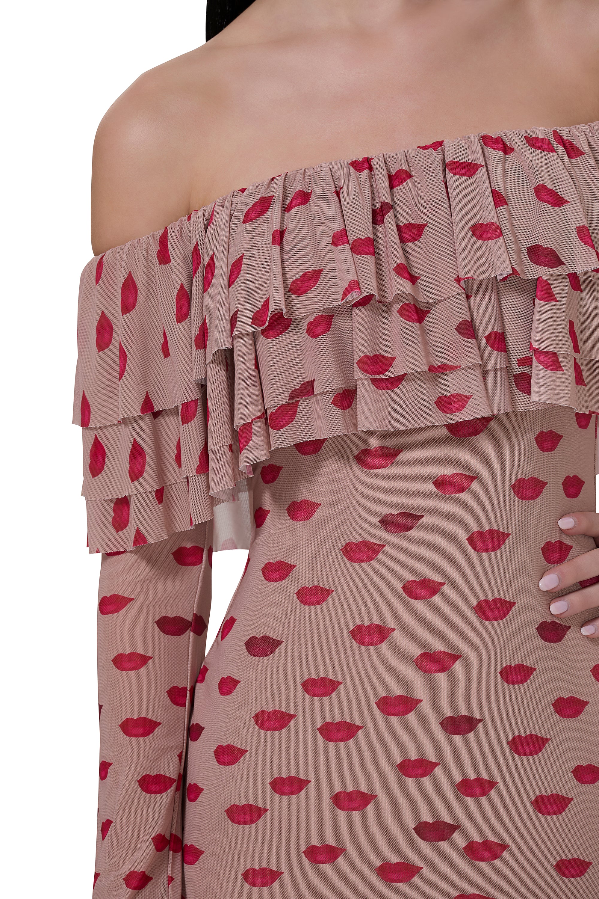 Dahlia Dress - Almond Kiss - Image 5