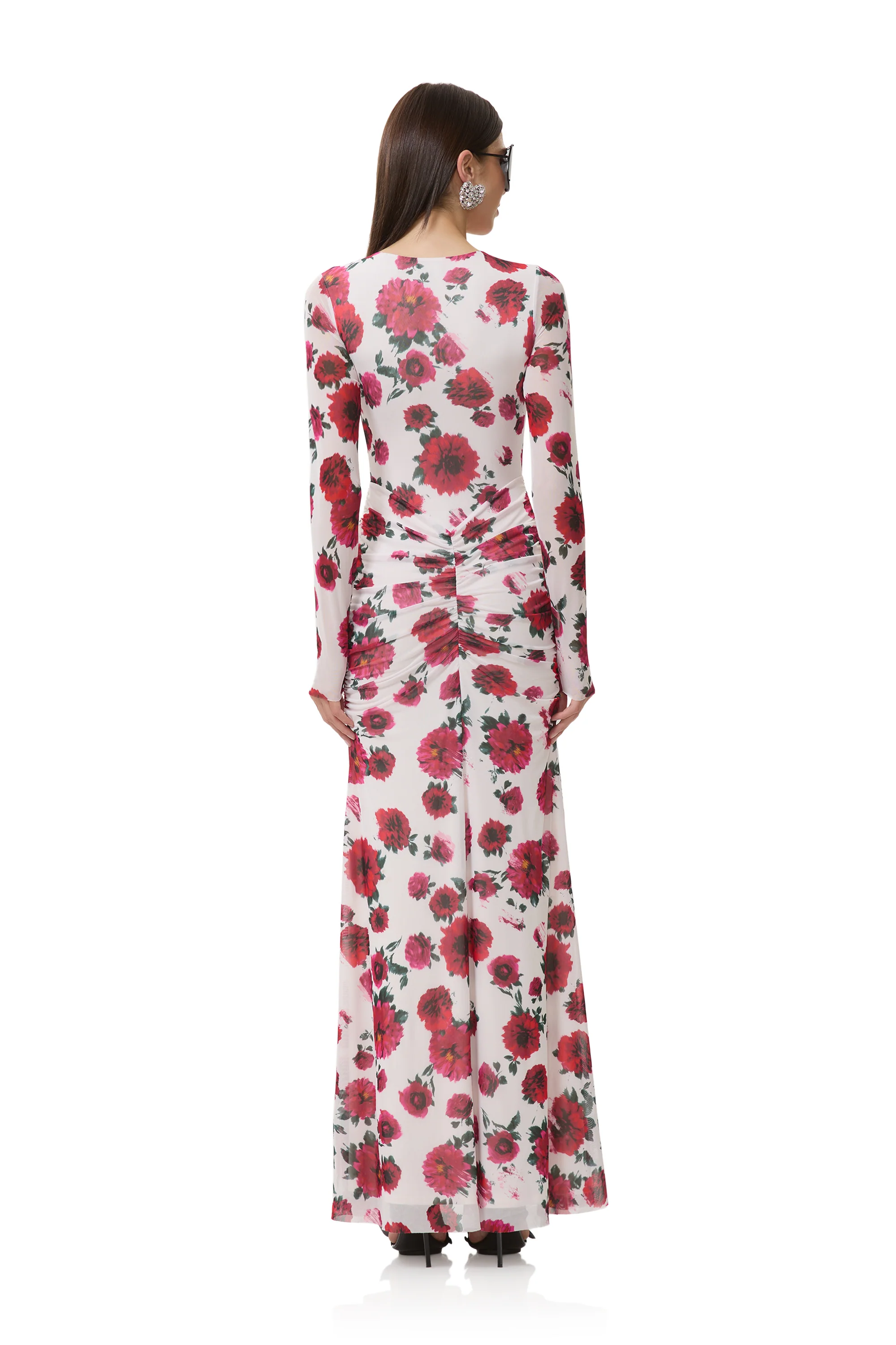 Daysa Dress - Ivory Painted Rose - Image 4
