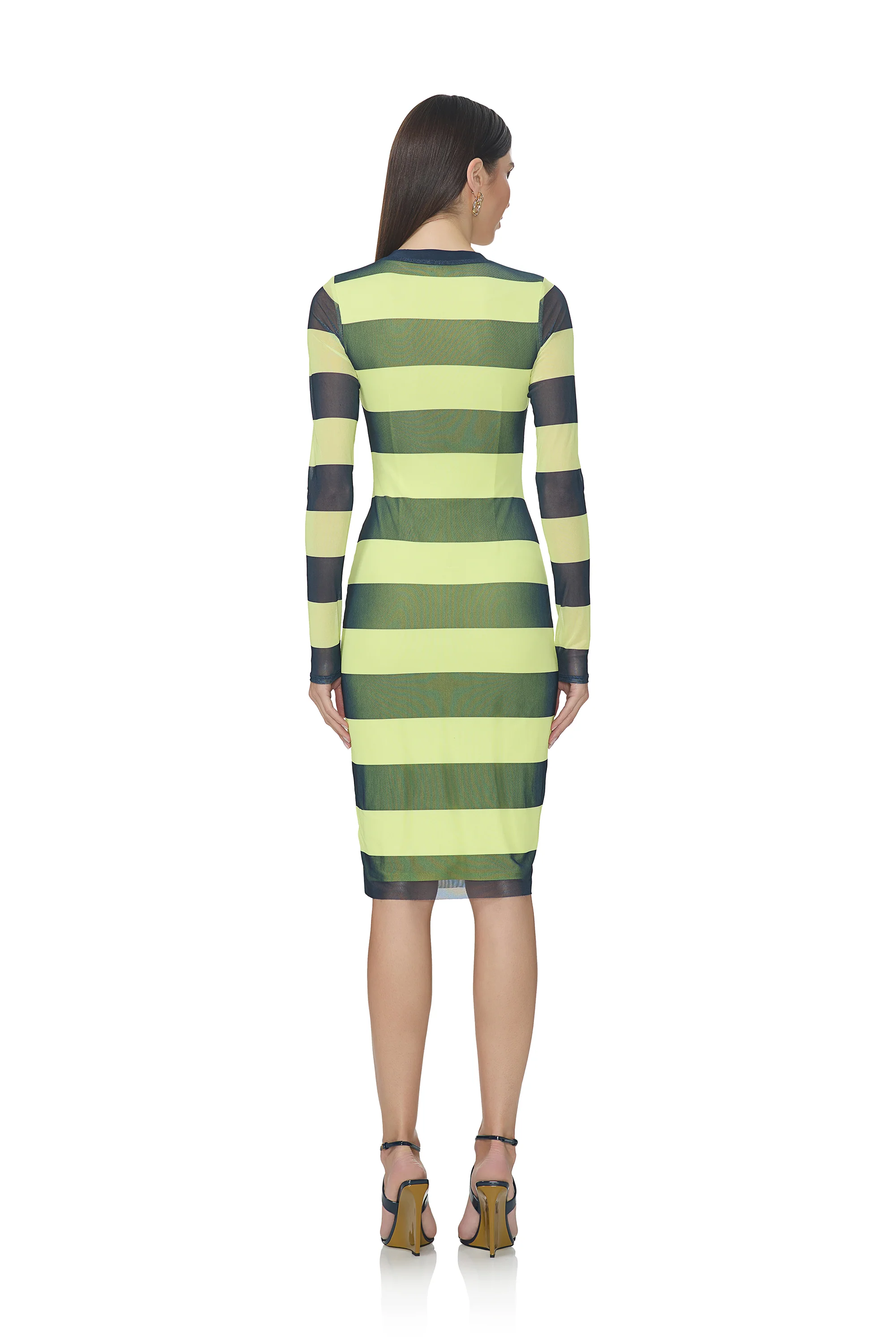 Diane Dress - Lime Rugby - Image 7