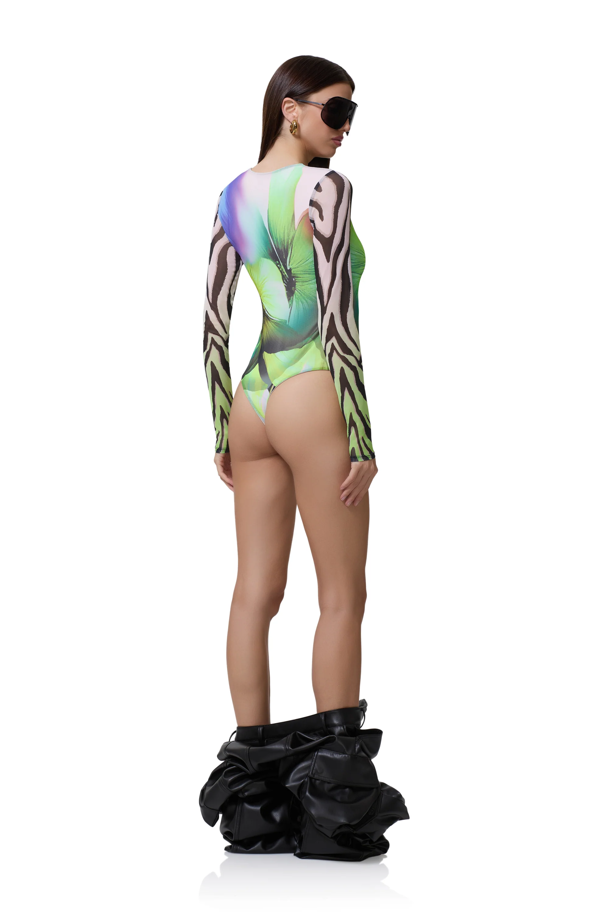Eaton Bodysuit - Zebra Fleur - Image 4