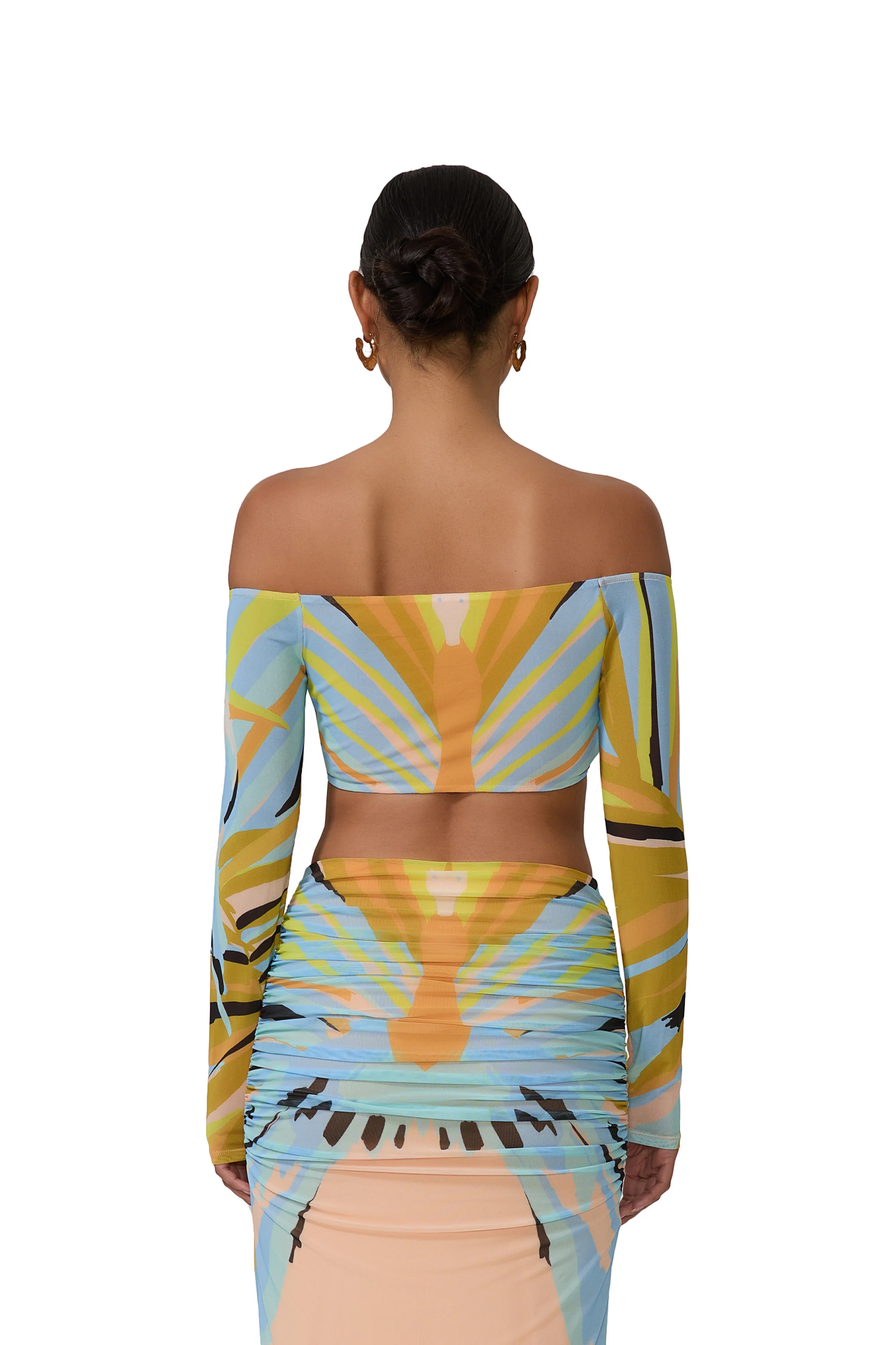 Elden Crop Top - Bird of Paradise - Image 4