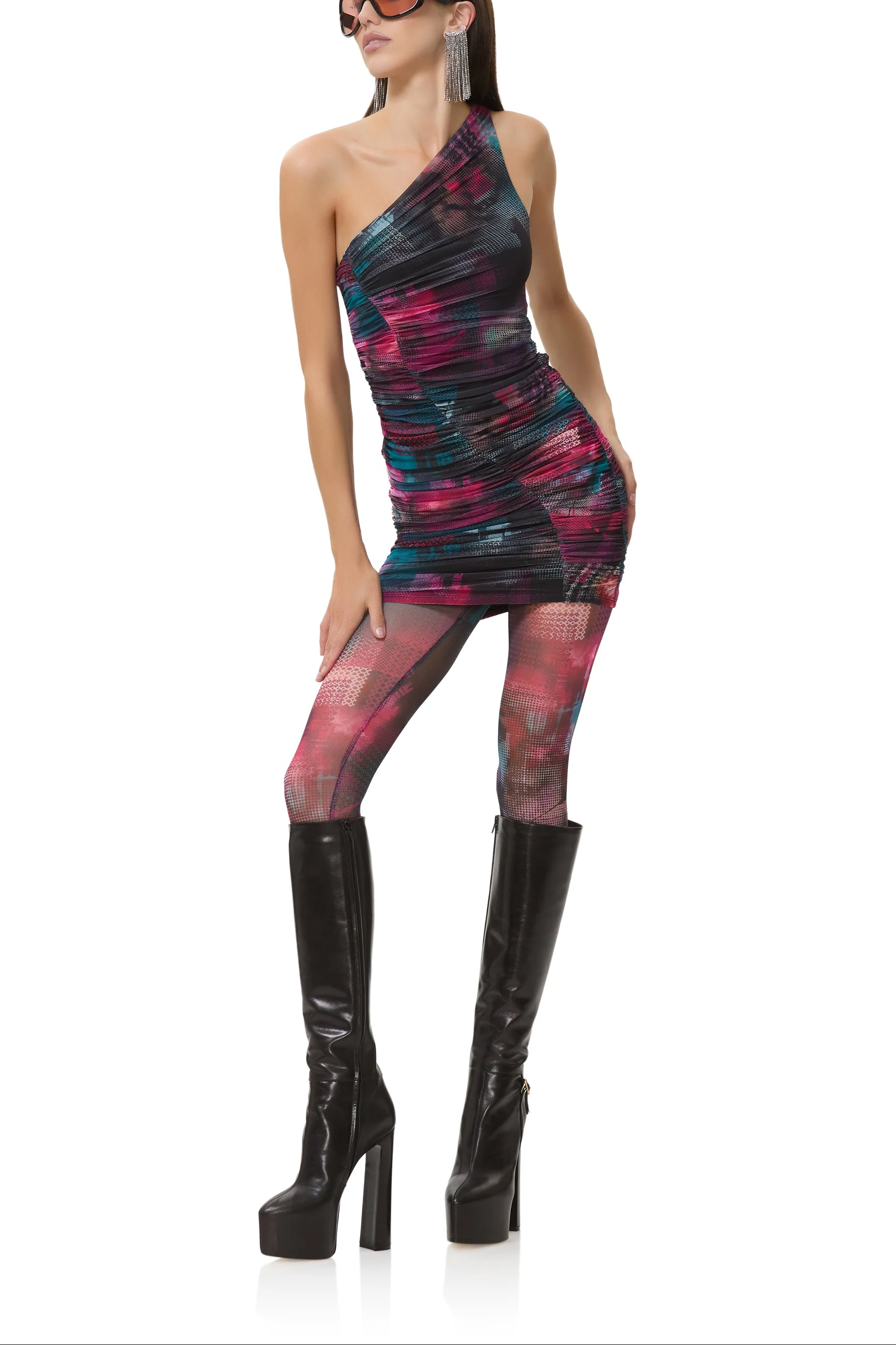 Emery Dress - Digital Fox
