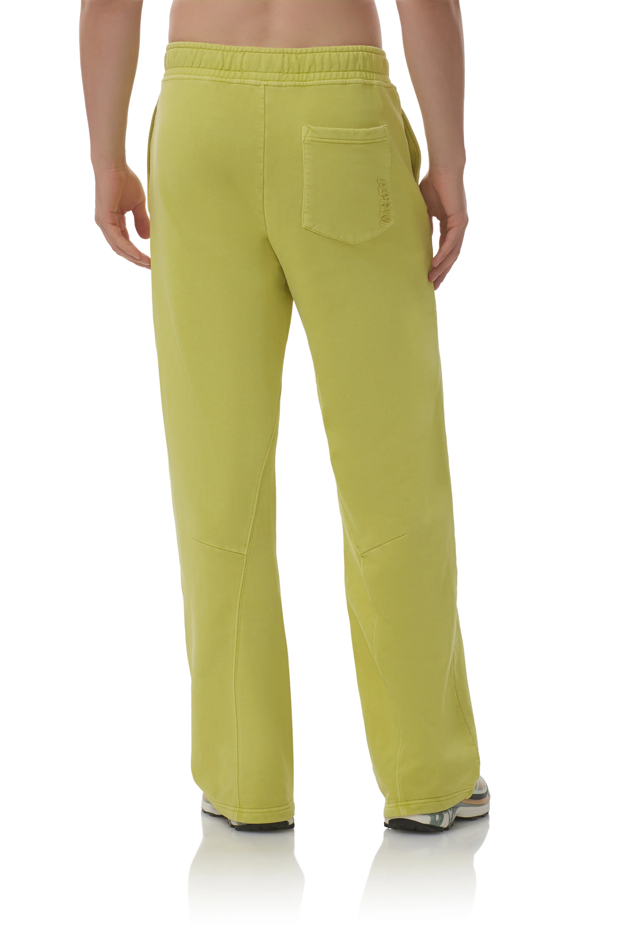 Finely Straight Leg Sweatpant - Citron - Image 5