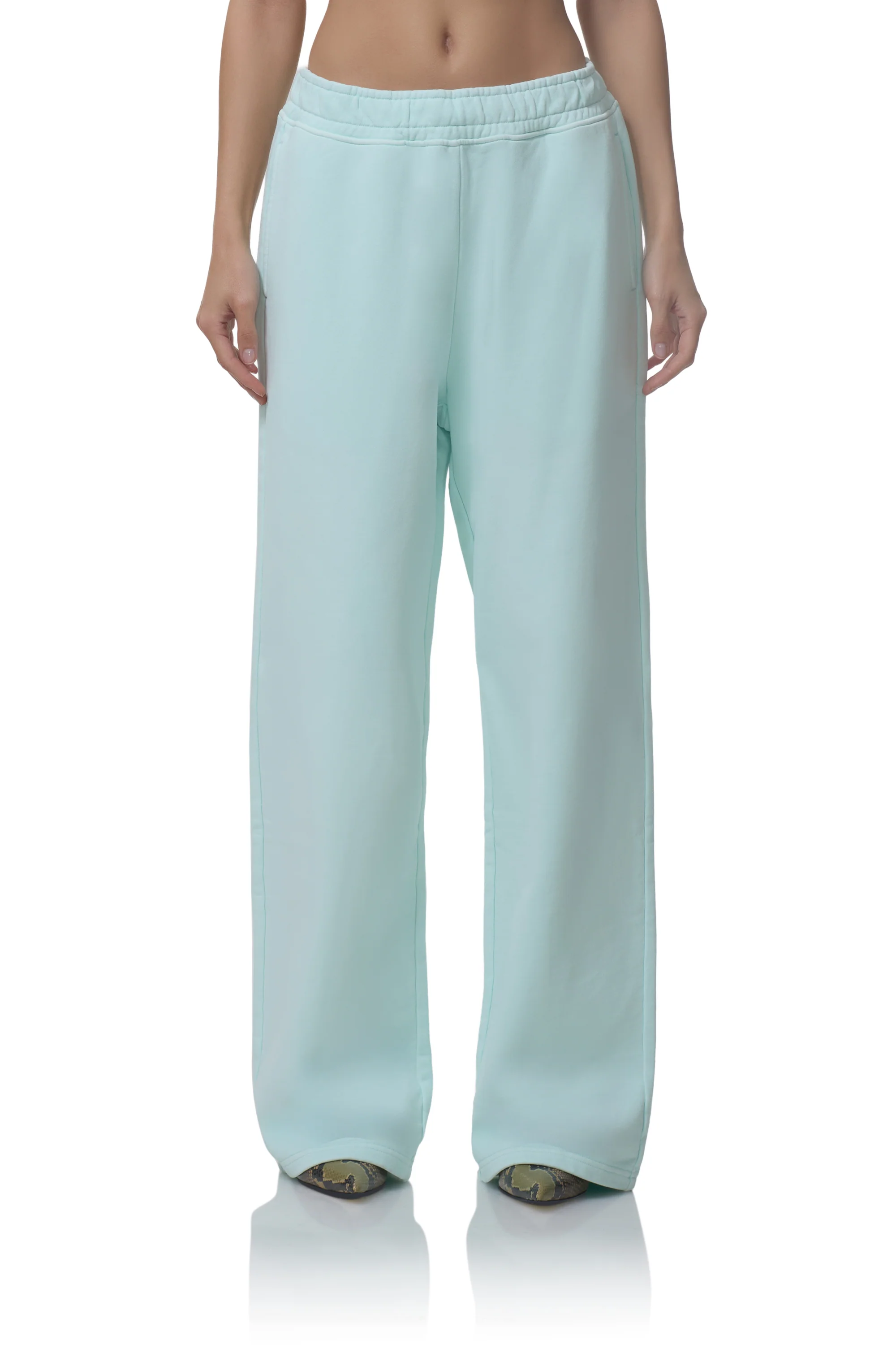 Finely Straight Leg Sweatpant - Icy Morn - Image 3