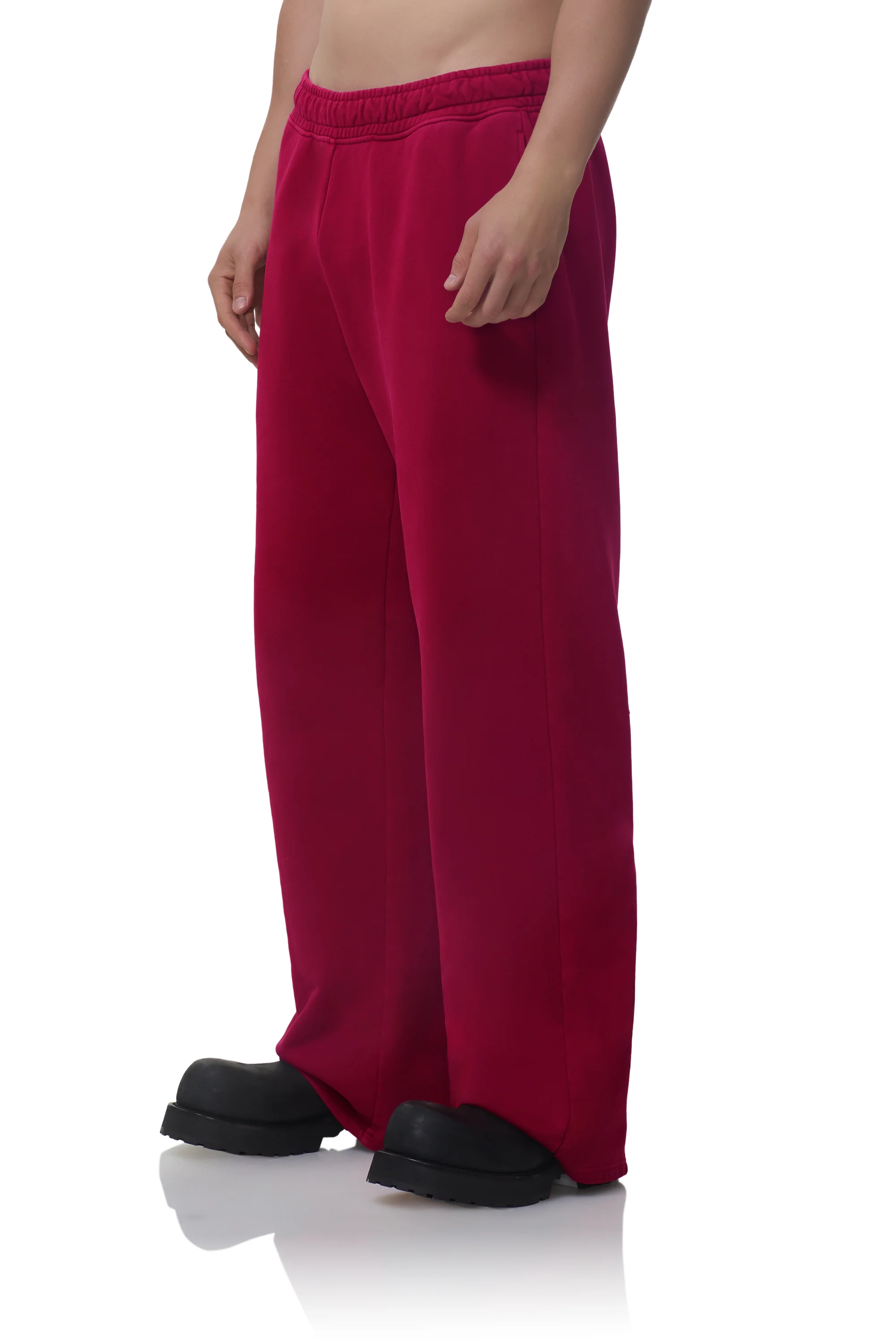 Finely Straight Leg Sweatpant - Rio Red - Image 4