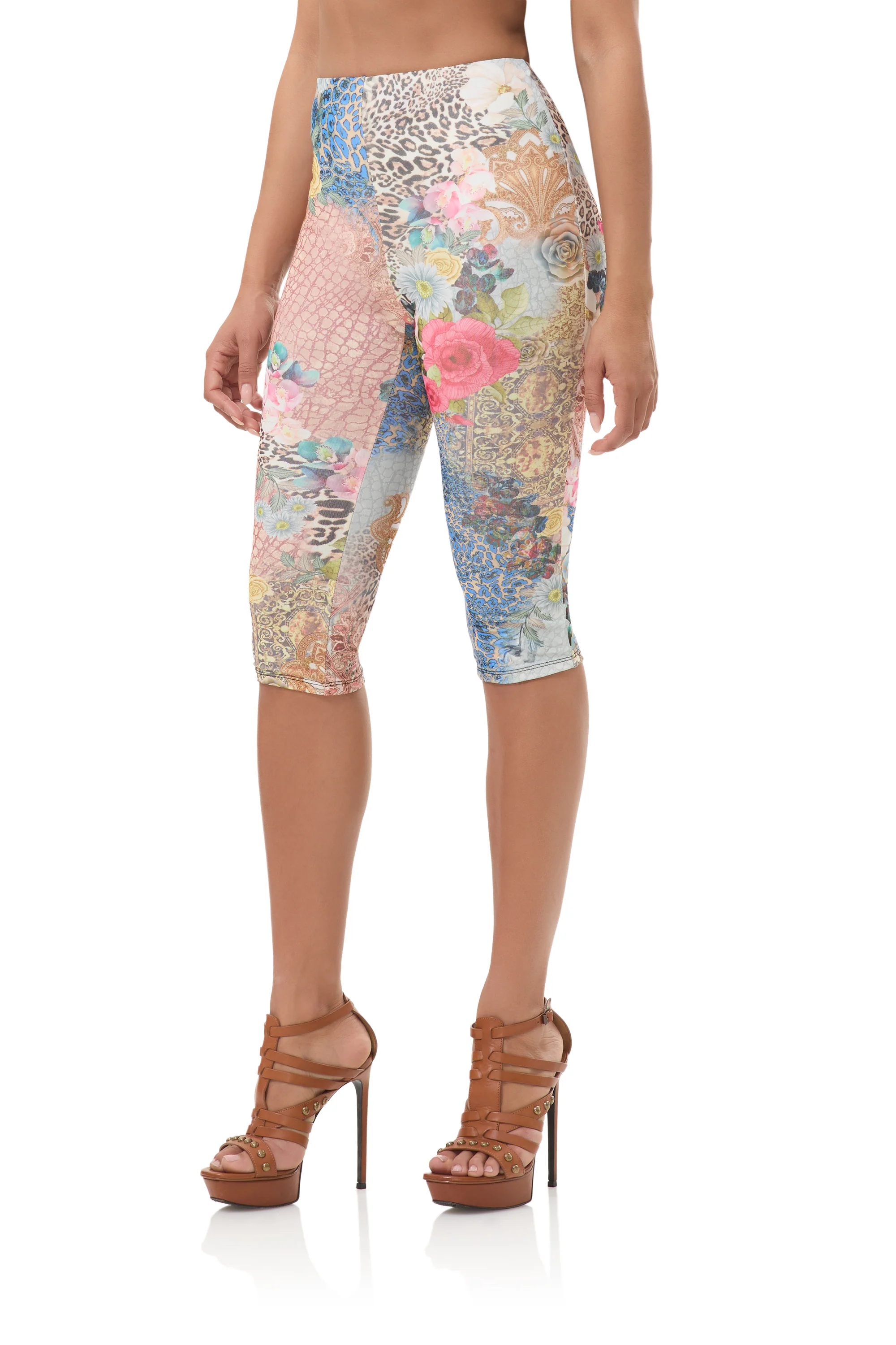Gianna Capri Pant - Iris Patchwork - Image 4