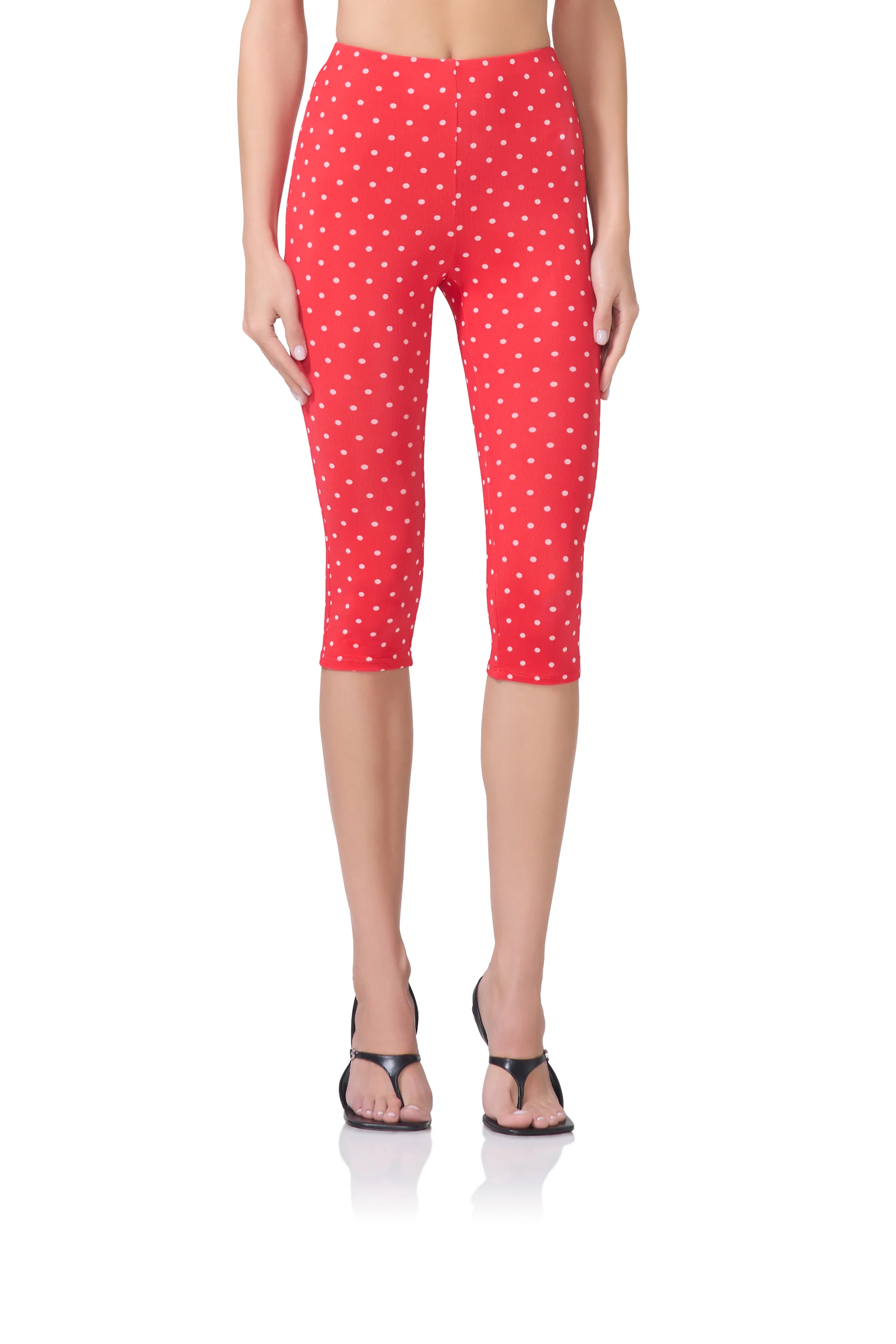 Gianna Capri Pant - Risky Micro Dot - Image 2