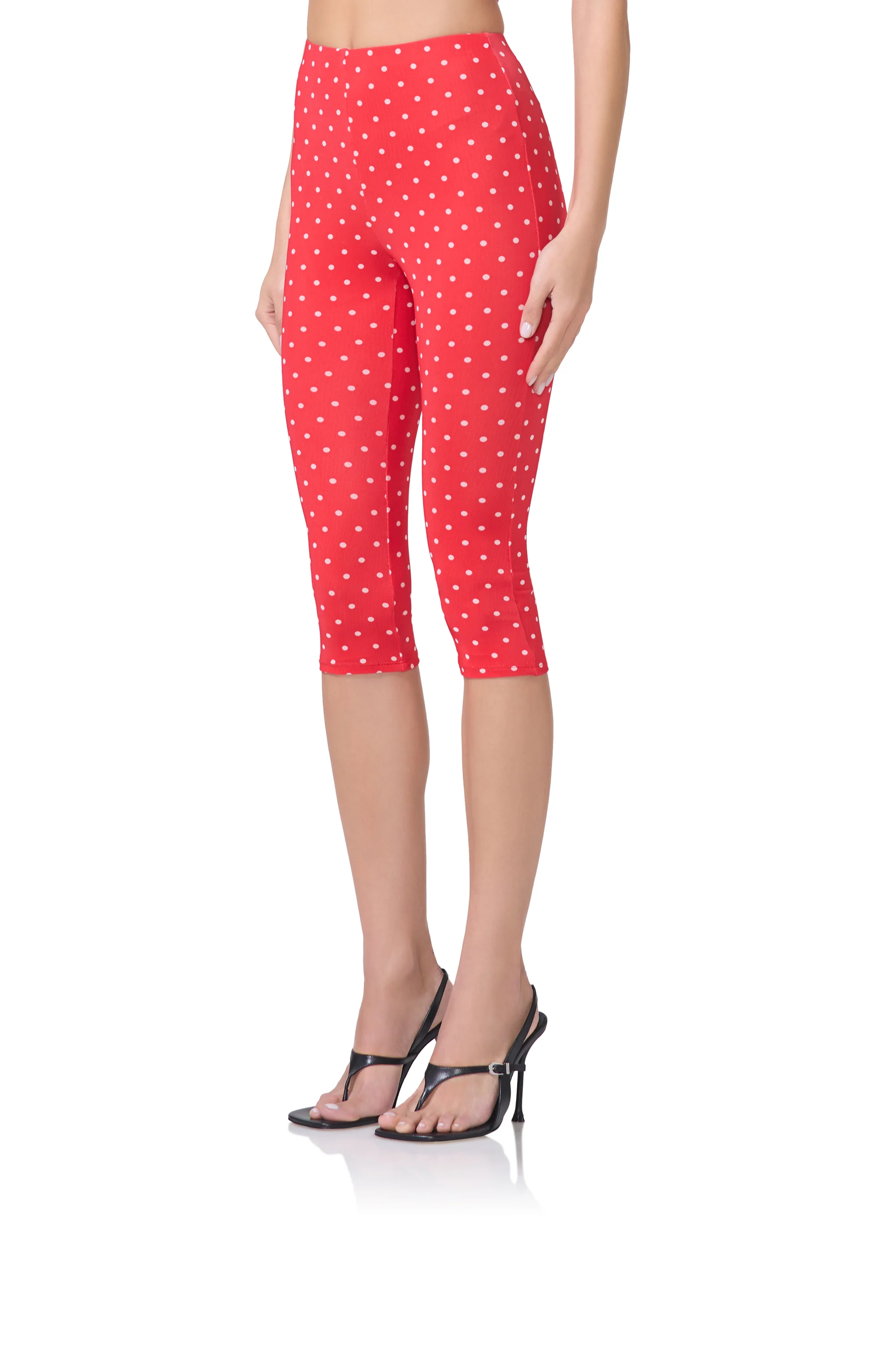 Gianna Capri Pant - Risky Micro Dot - Image 4