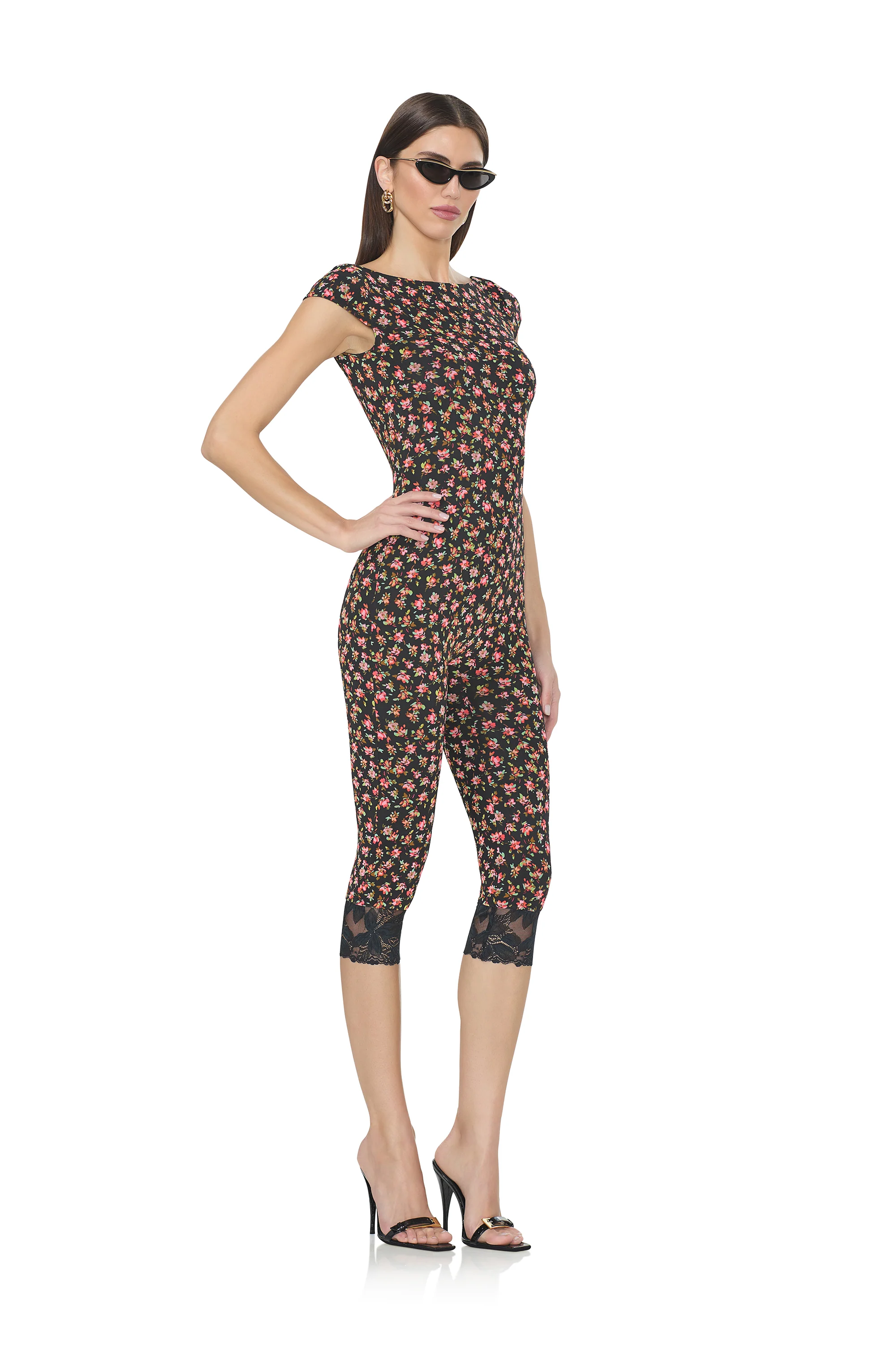 Gilly Catsuit - Spring Ditsy - Image 2