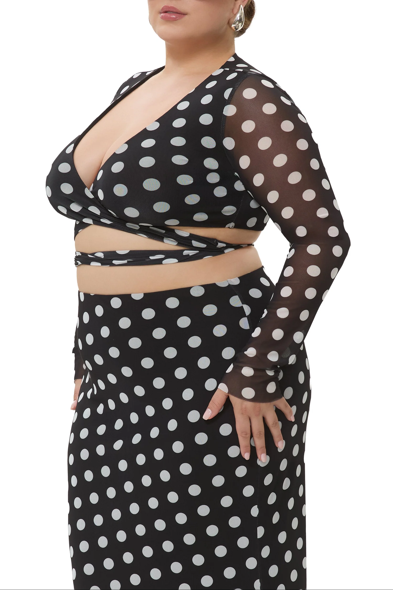 Halsey Top - Diagonal Dot - Image 6