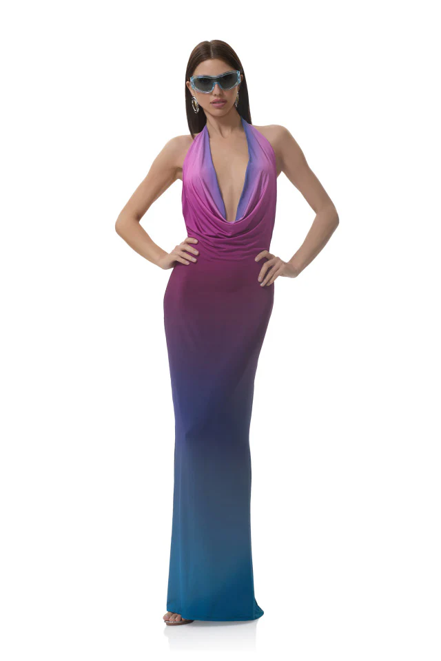 Imade Dress - Midnight Ombre