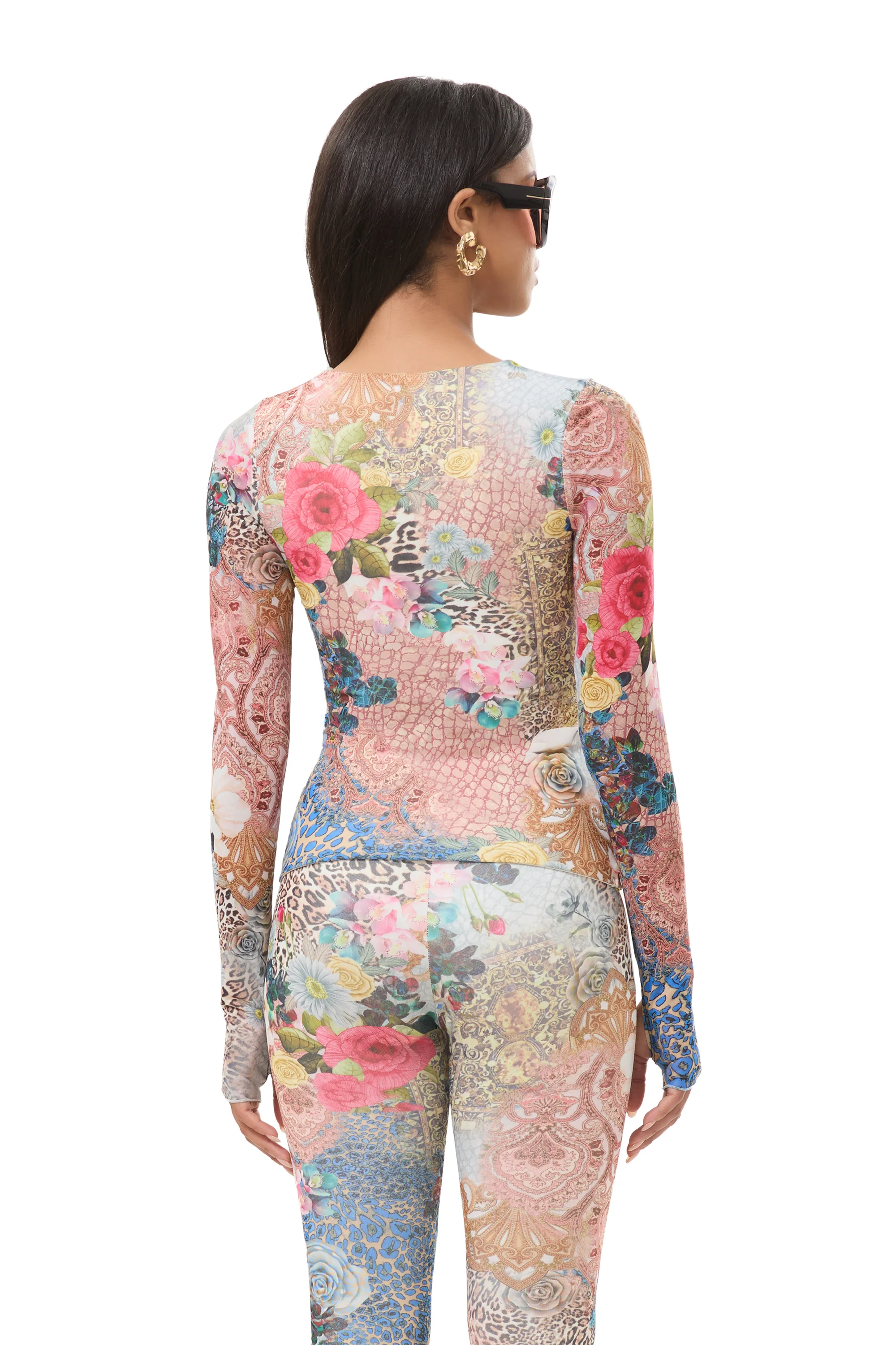 Ines Top - Iris Patchwork - Image 4