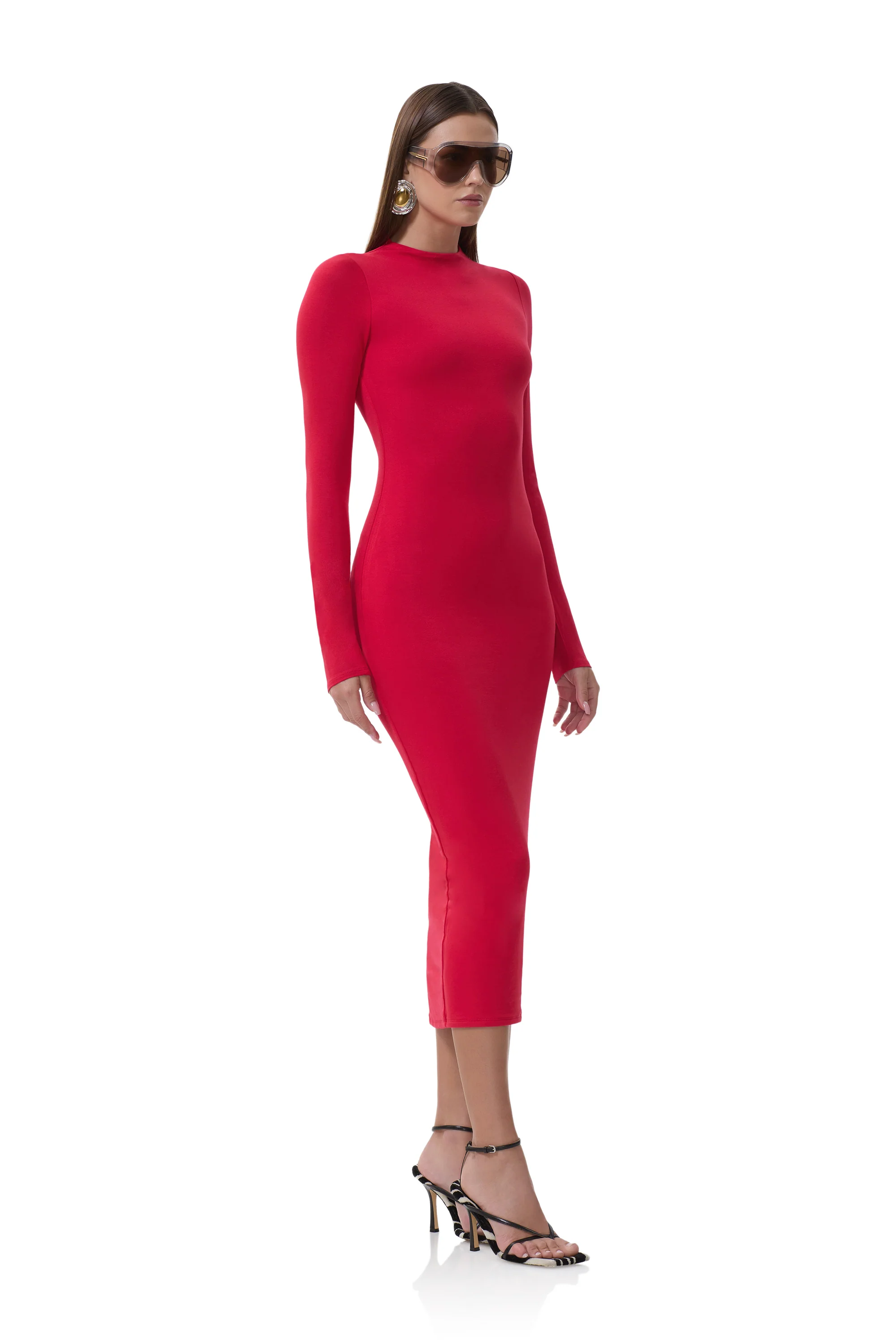 Juniper Dress - Kiss Red - Image 3