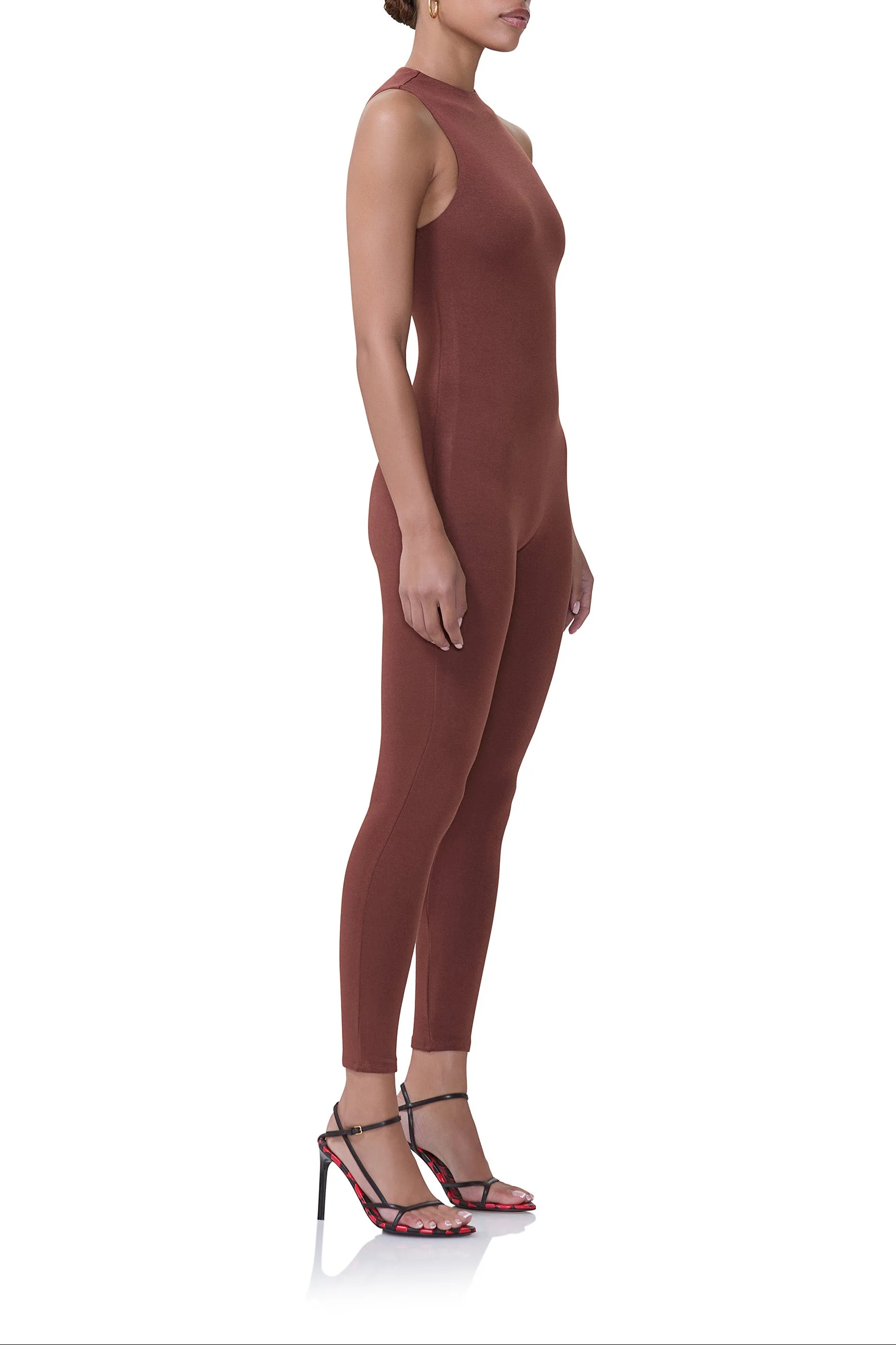Kiki Jumpsuit - Cocoa - Image 3