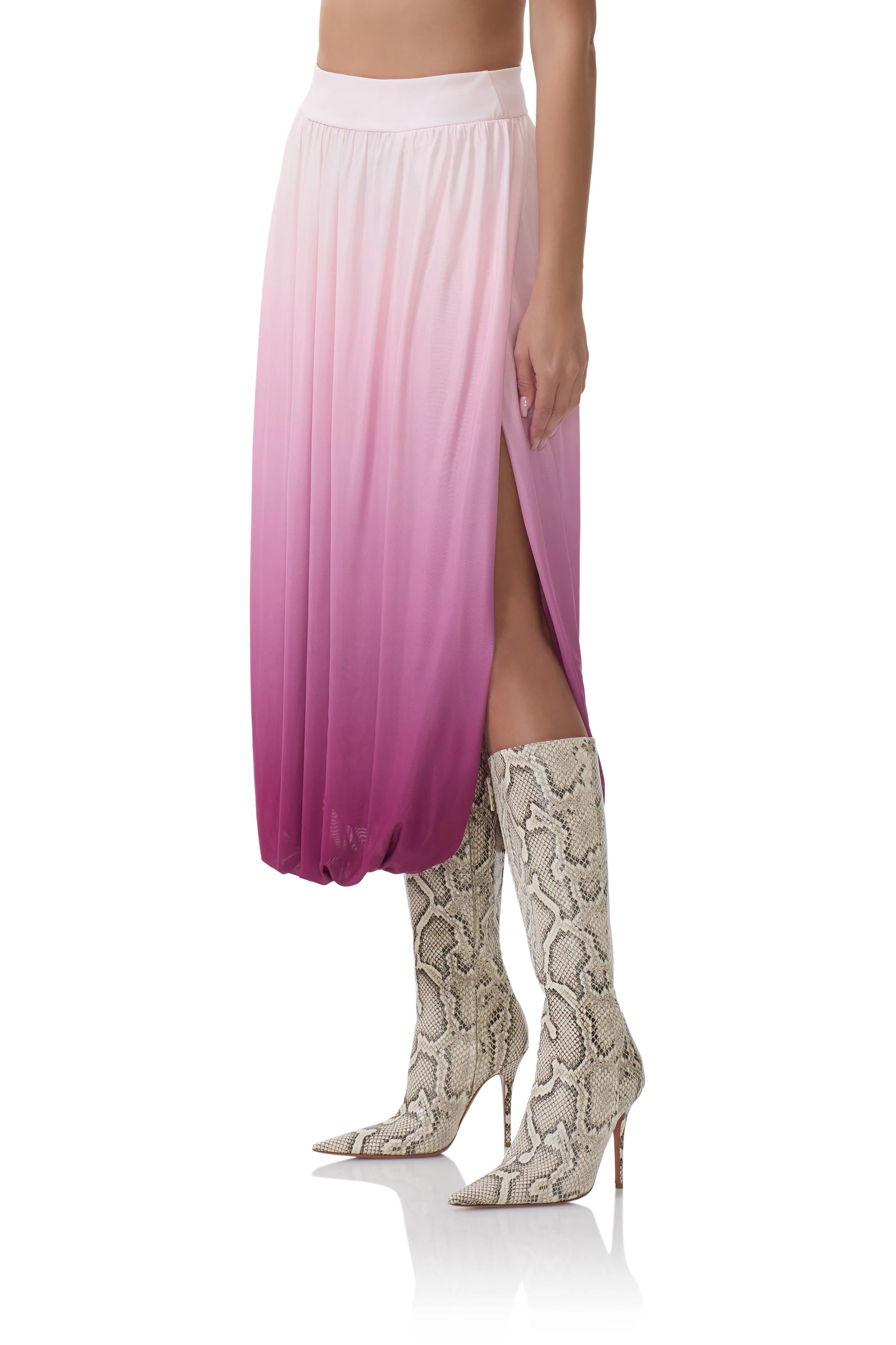 Kyomi Skirt - Mauve Ombre - Image 4