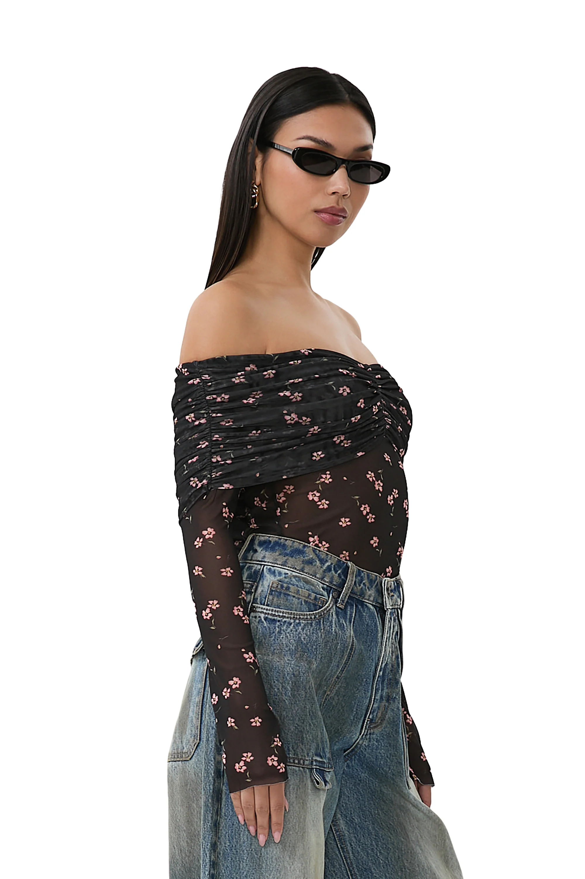 Lilith Top - Delicate Ditsy - Image 3