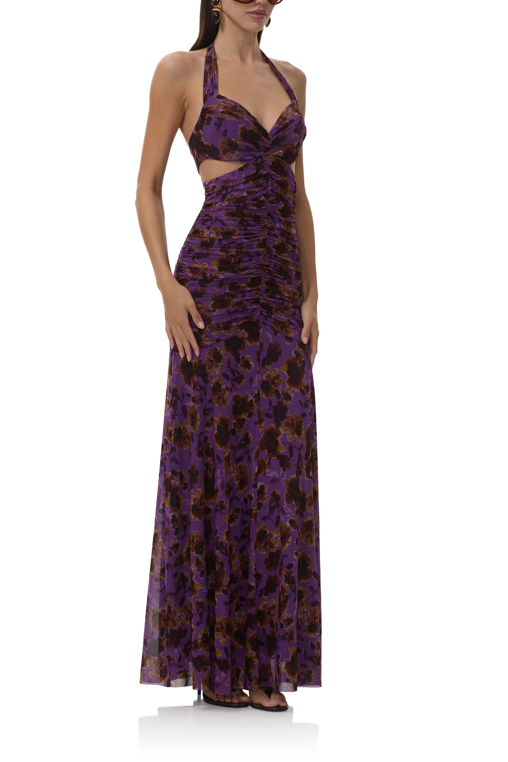 Lynn Dress - Violet Haze Floral - Image 3