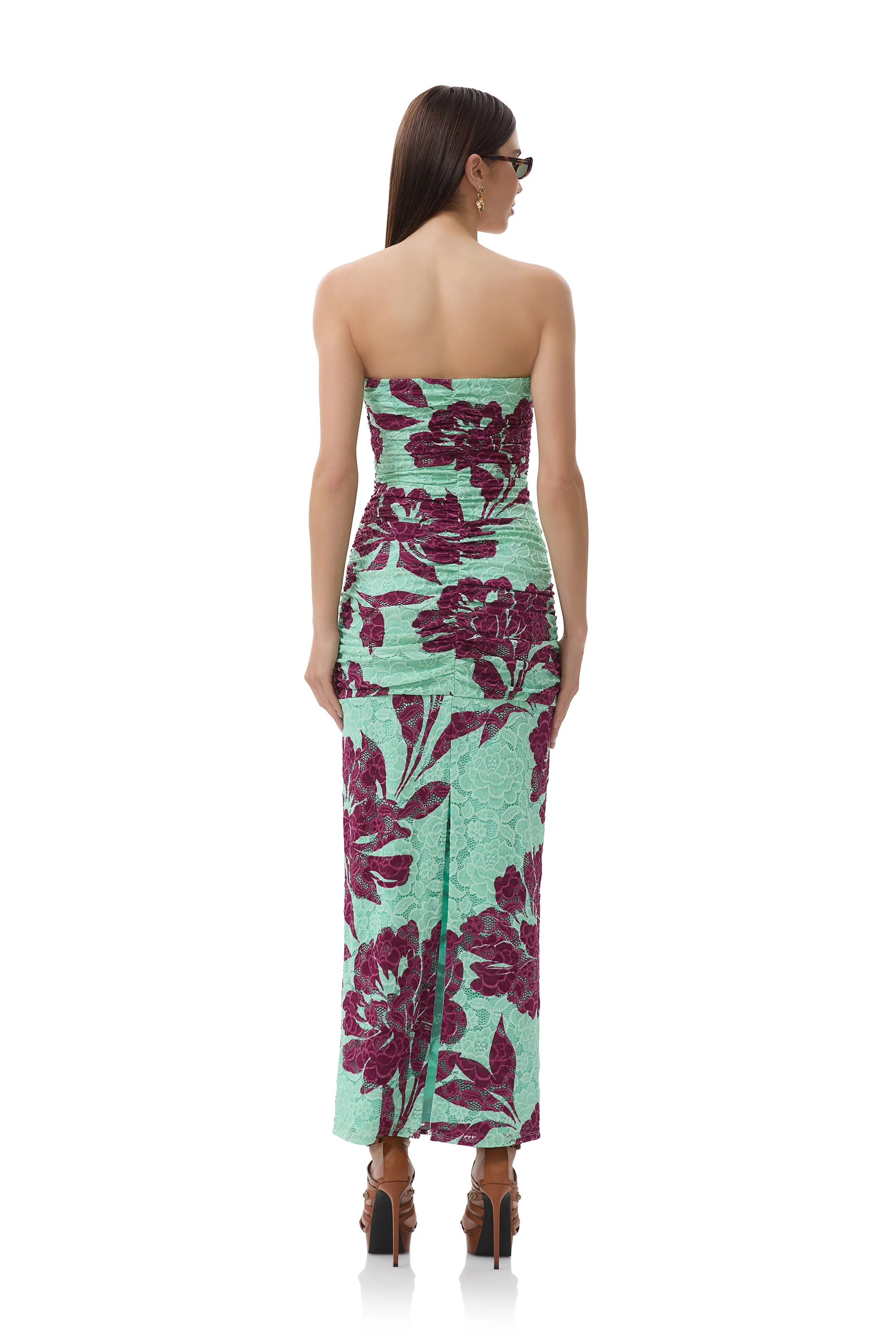Marlo Dress - Aqua Tropical - Image 7