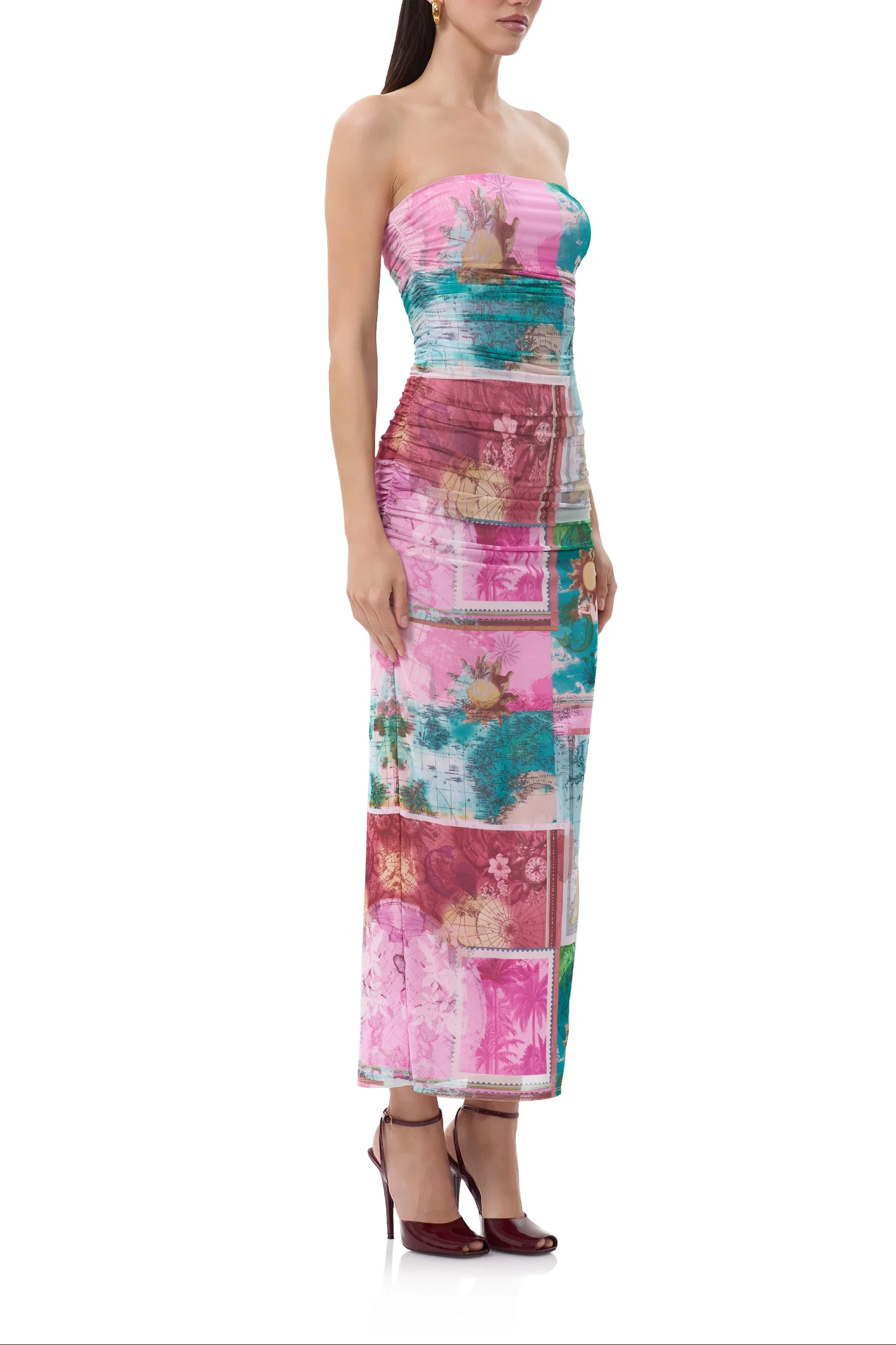 Marlo Dress - Tropic Postcard - Image 2