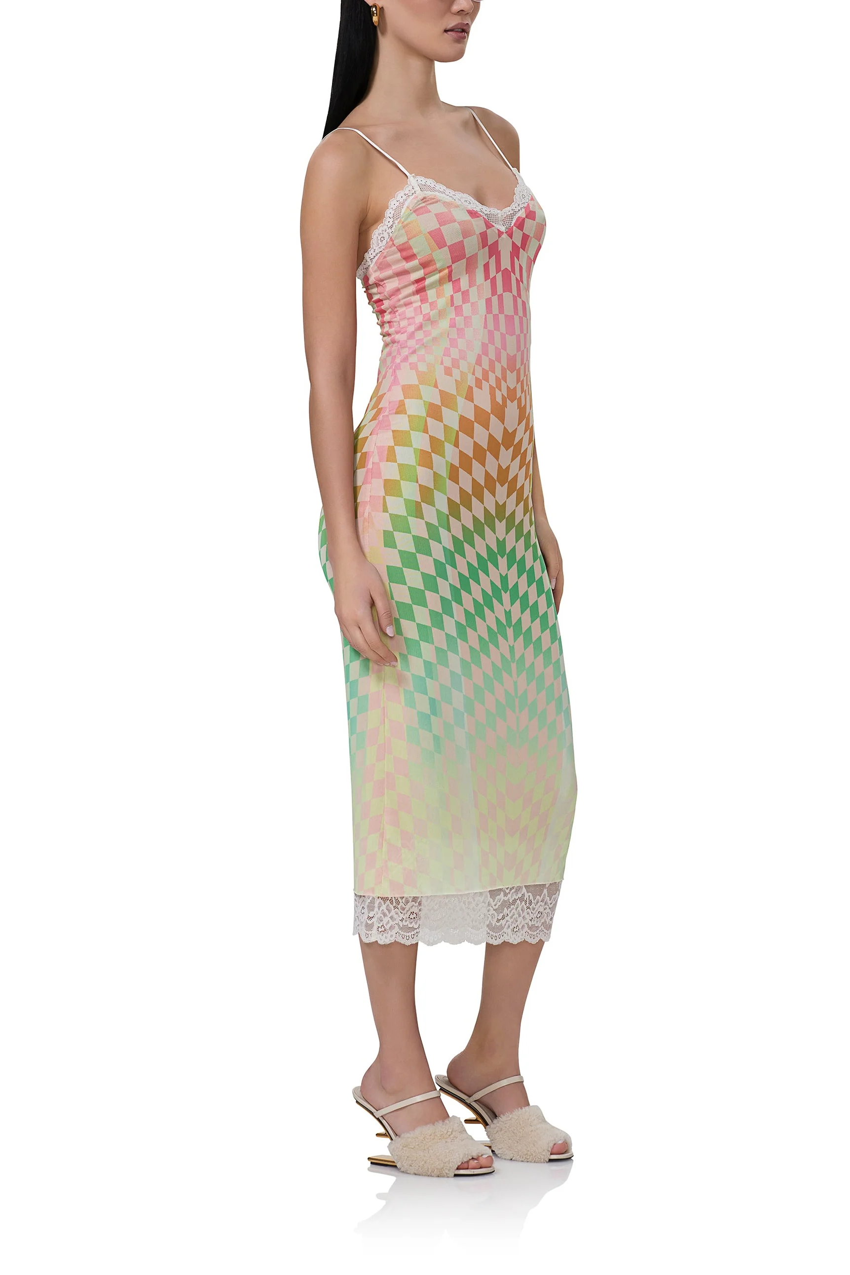 Nissa Dress - Pastel Ombre - Image 3