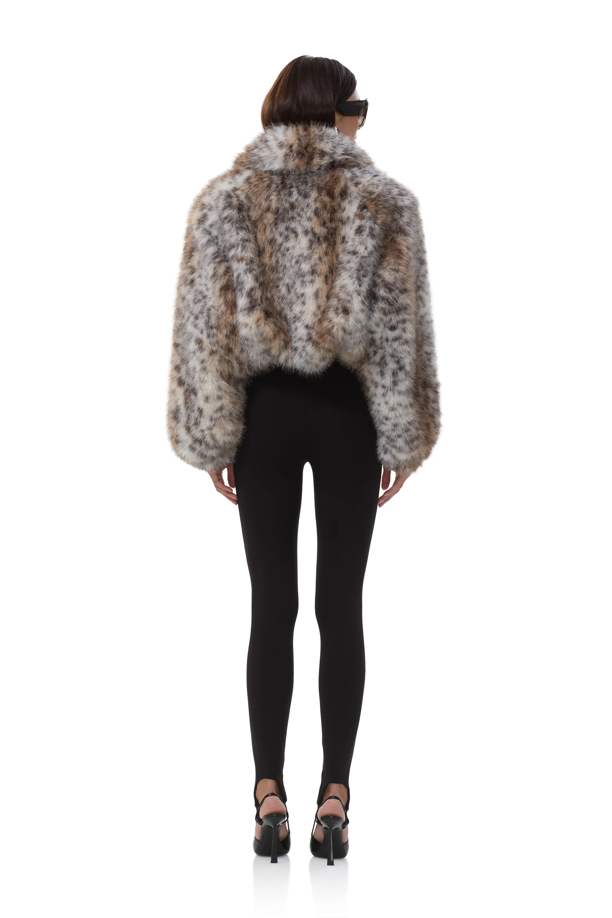 Norway Fur Jacket - Bambi Print - Image 7
