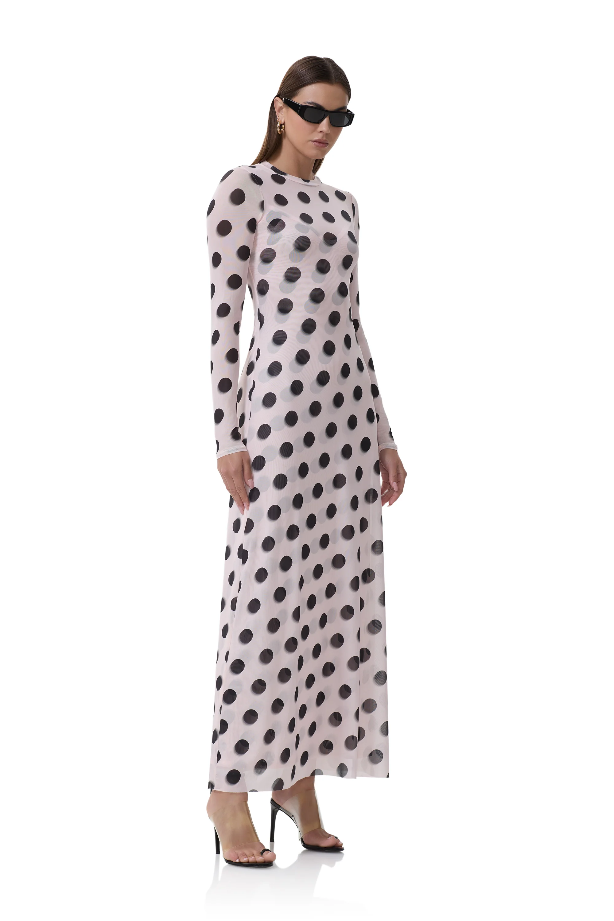 Paola Dress - Rose Blur Dot - Image 3