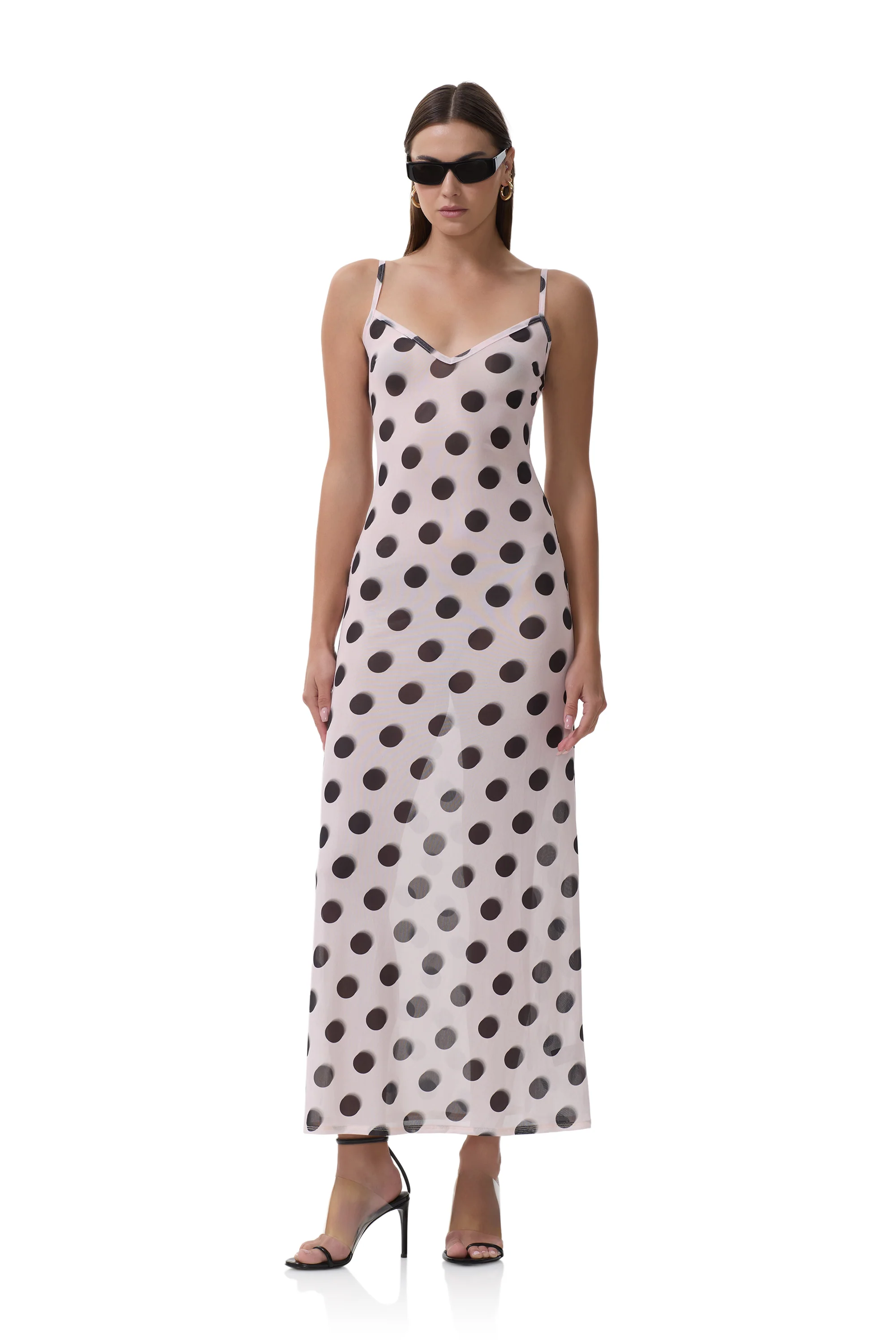 Paola Dress - Rose Blur Dot - Image 4