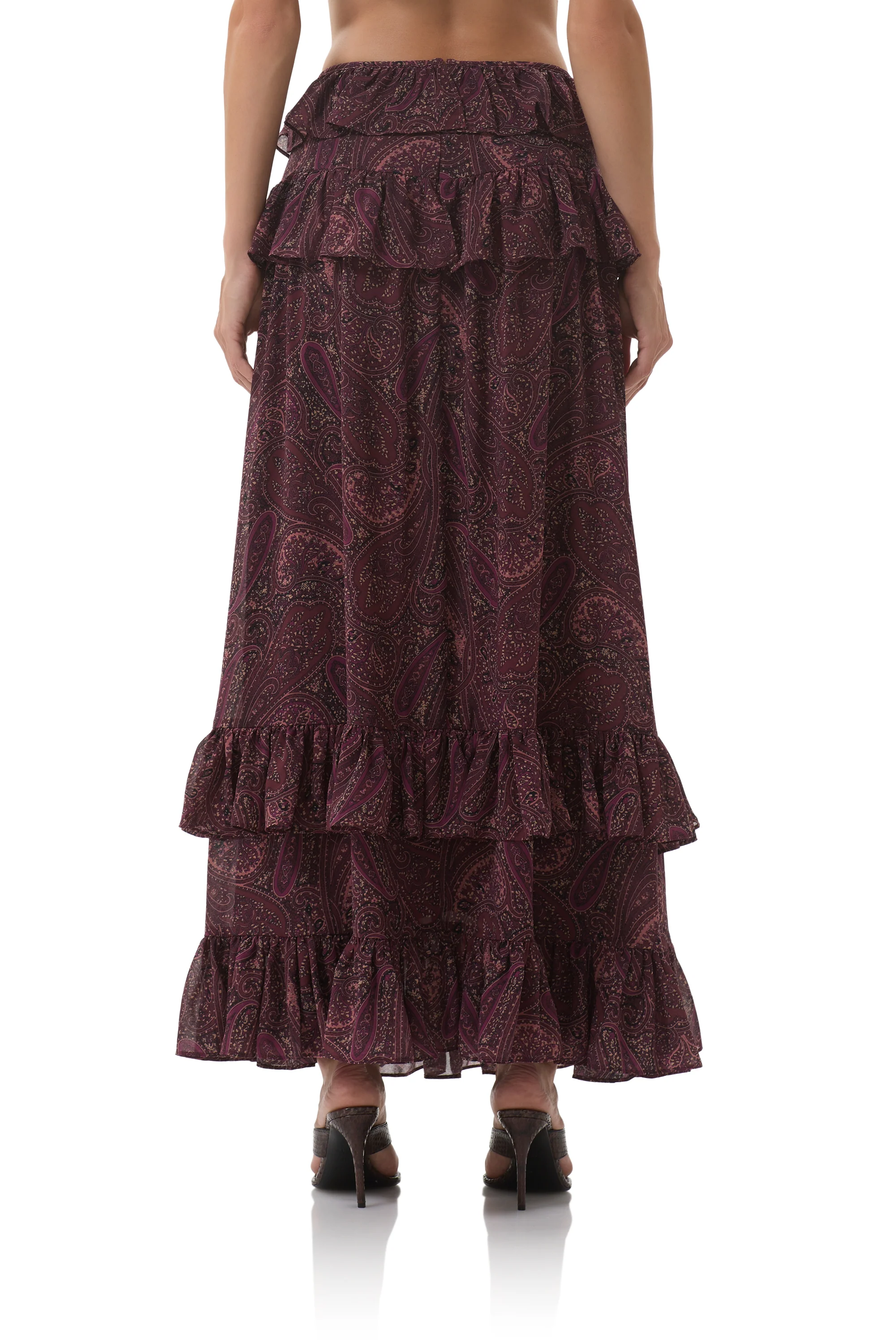 Pierre Skirt - Chocolate Paisley - Image 5