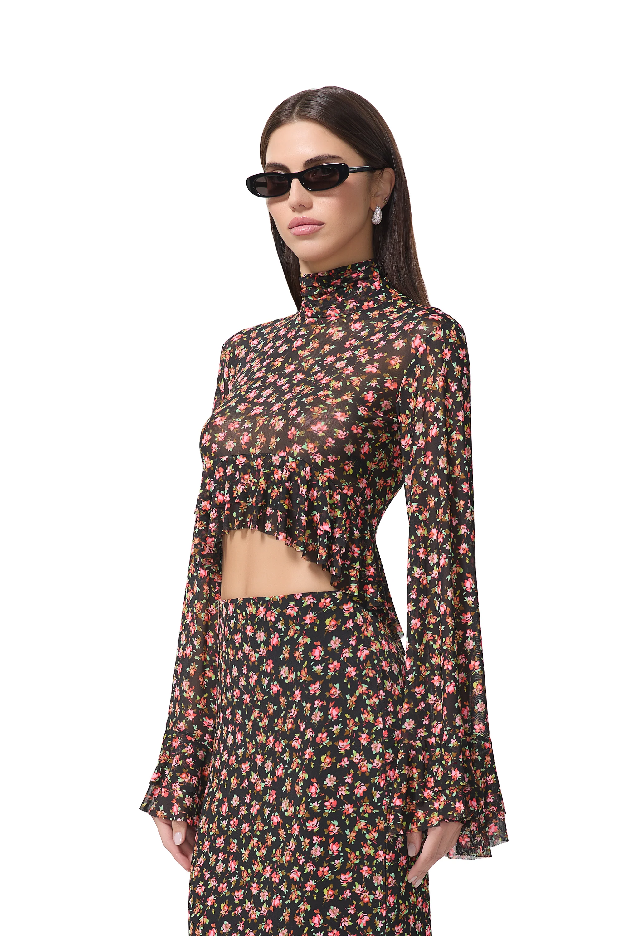 Pru Top - Spring Ditsy - Image 3