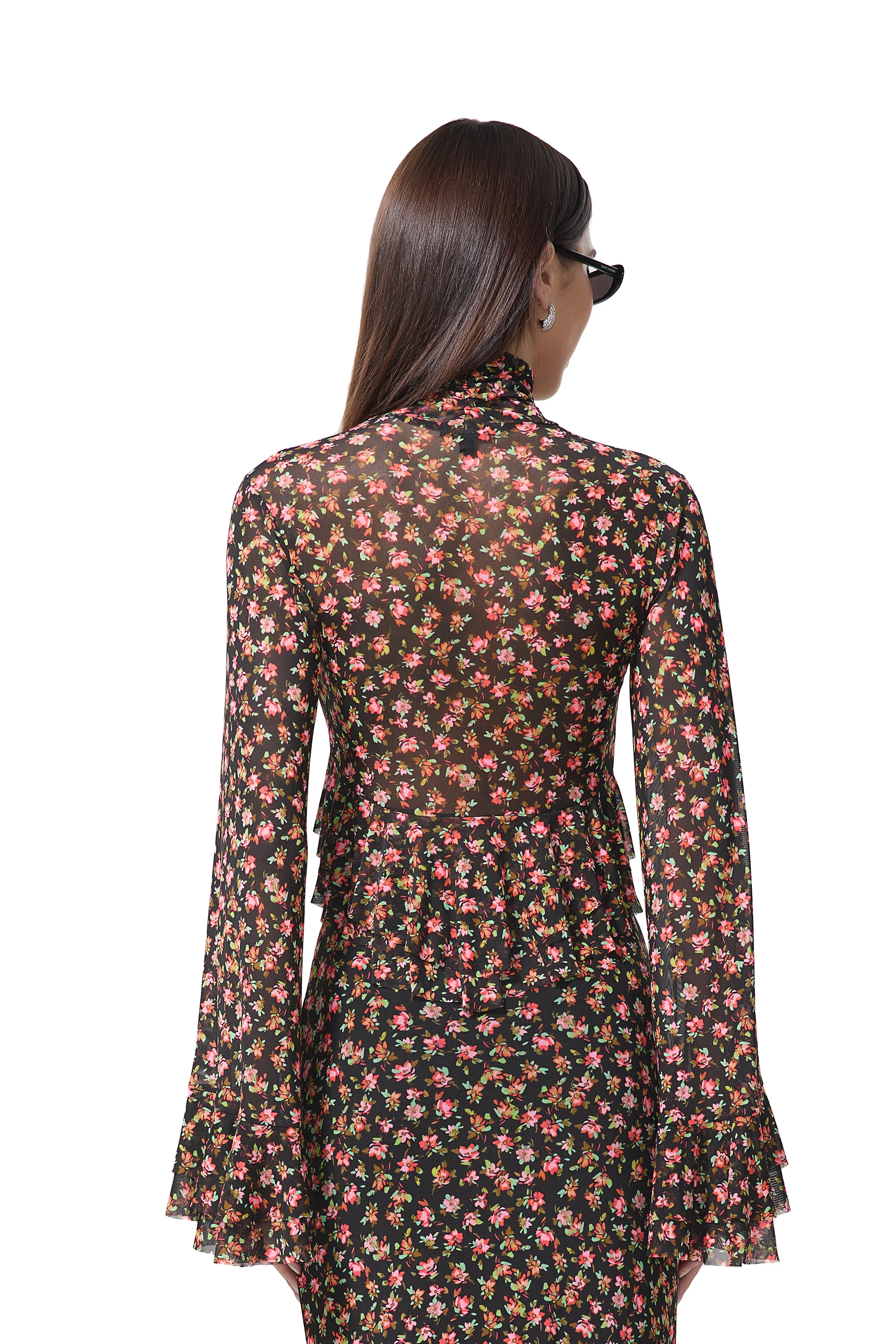 Pru Top - Spring Ditsy - Image 4