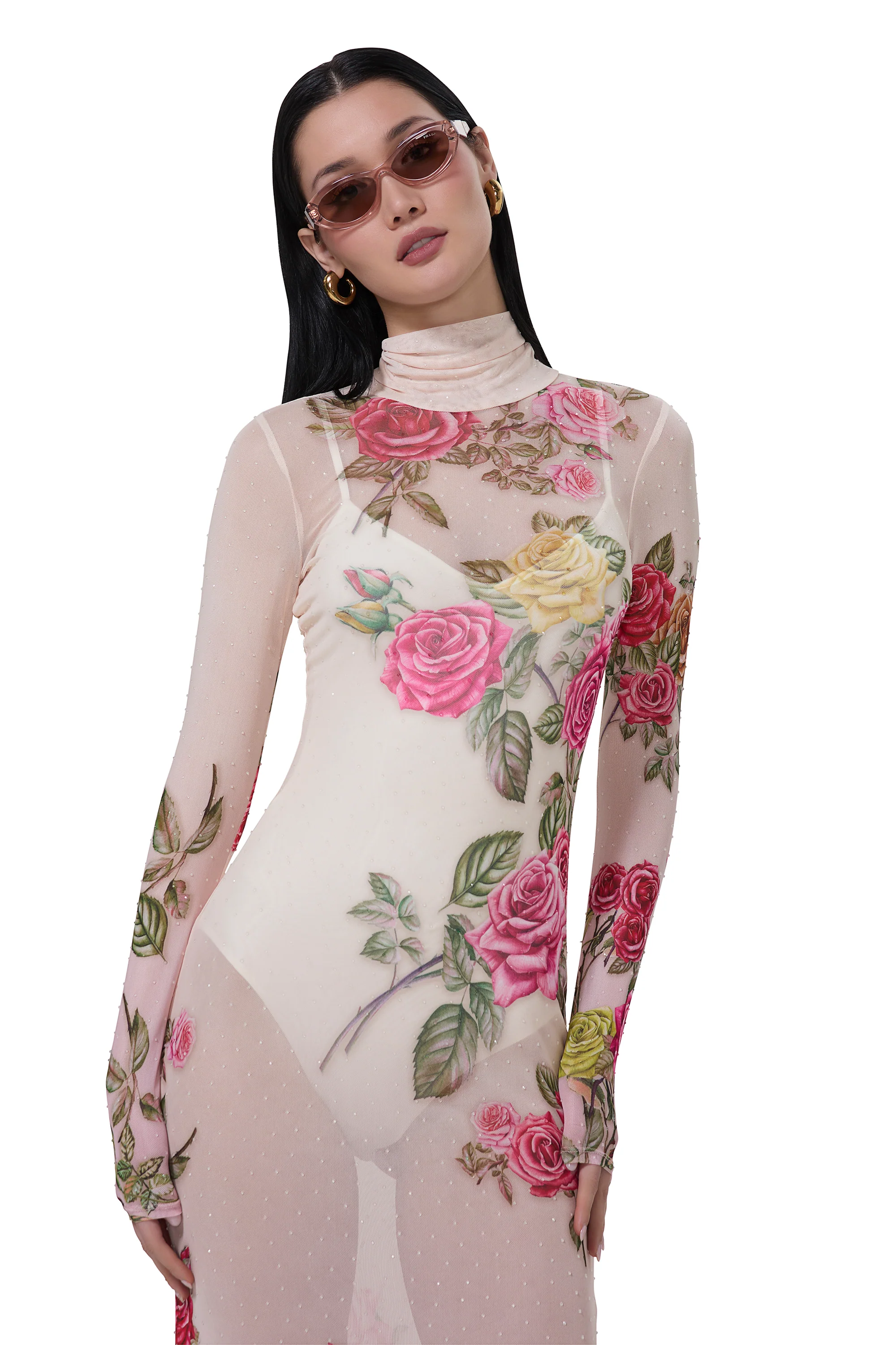 Rowan Dress - Falling Roses - Image 5