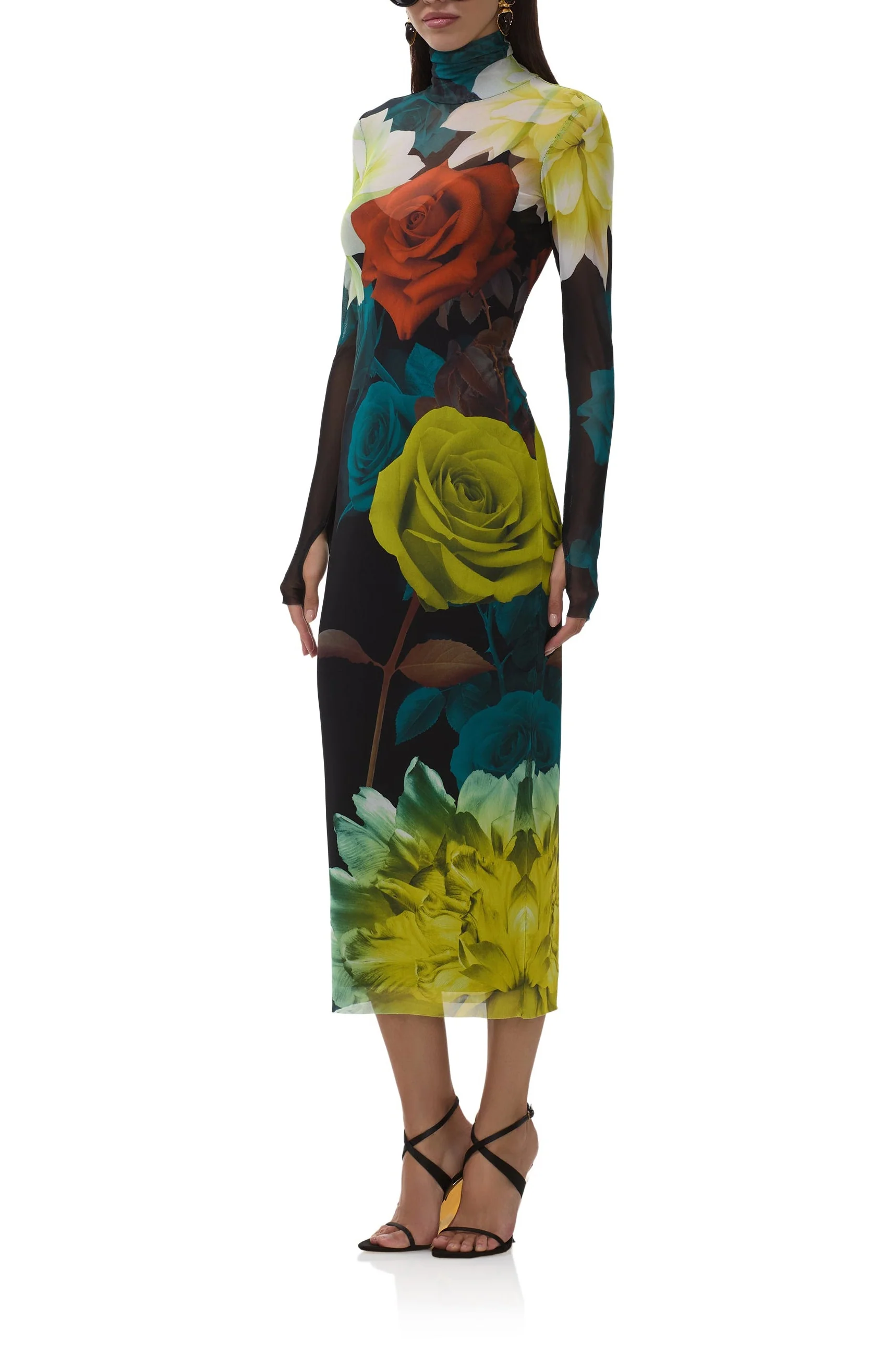 Shailene Dress - Citron Blossom - Image 5