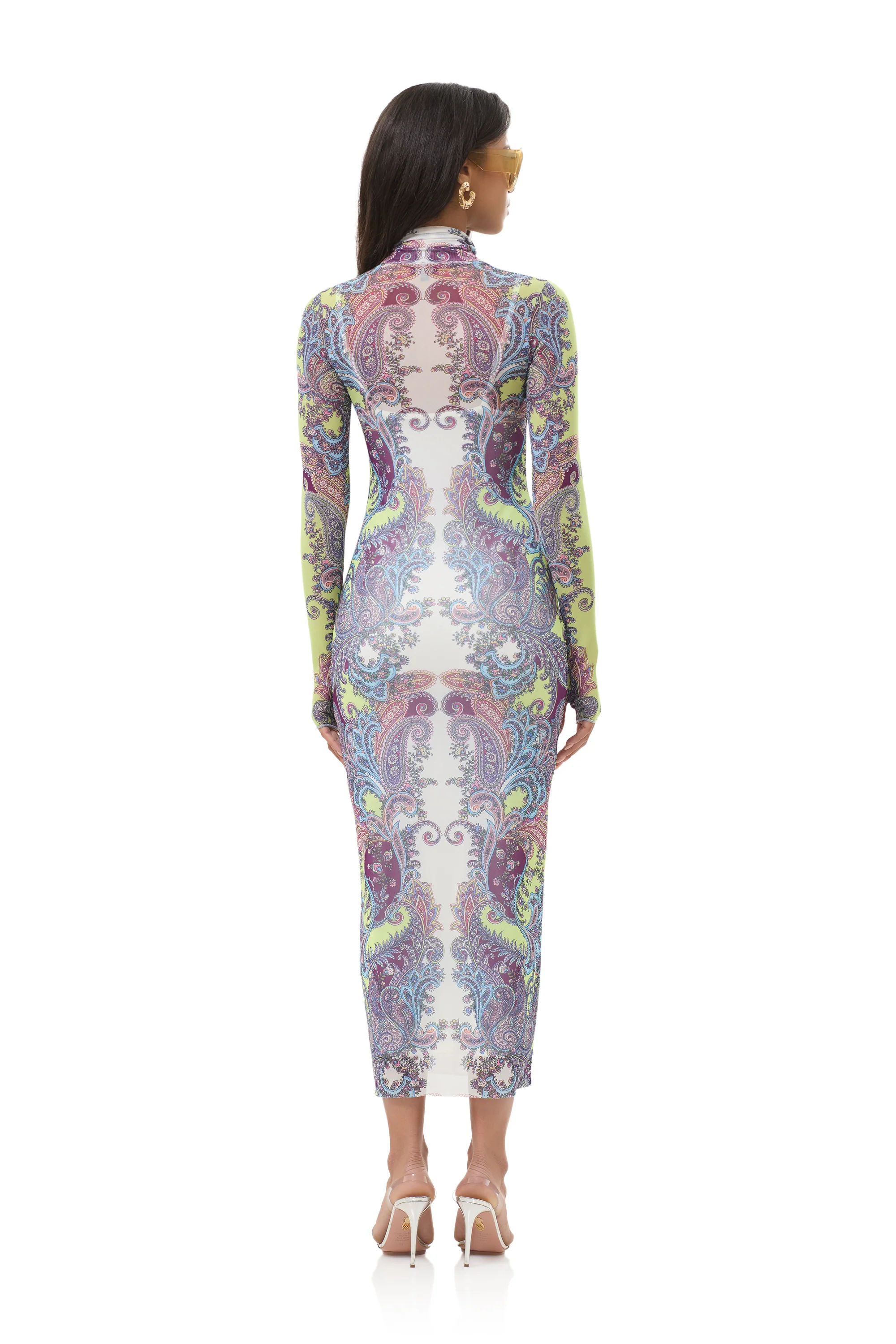 Shailene Dress - Citrus Paisley - Image 7