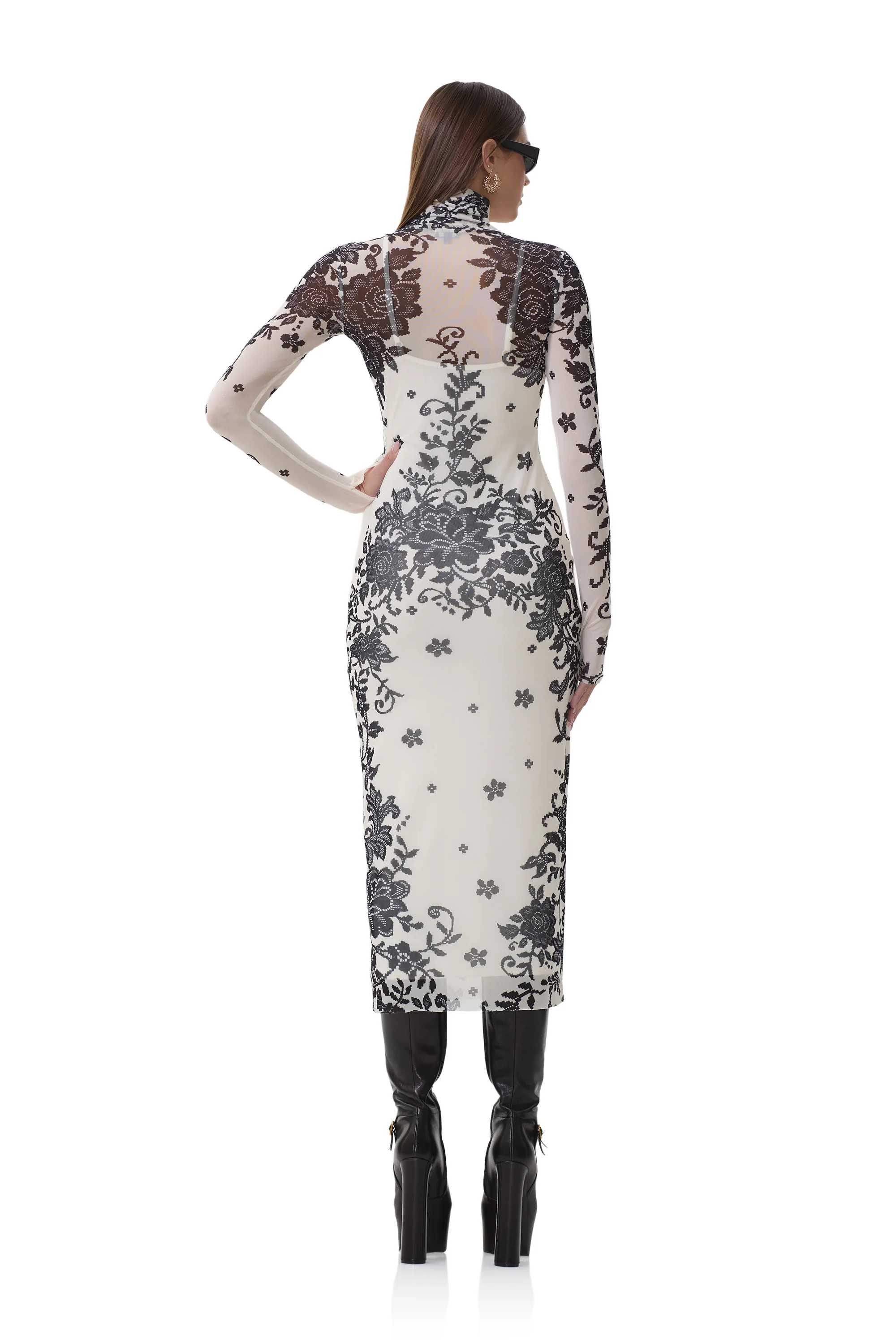 Shailene Dress - Stark Lace - Image 7